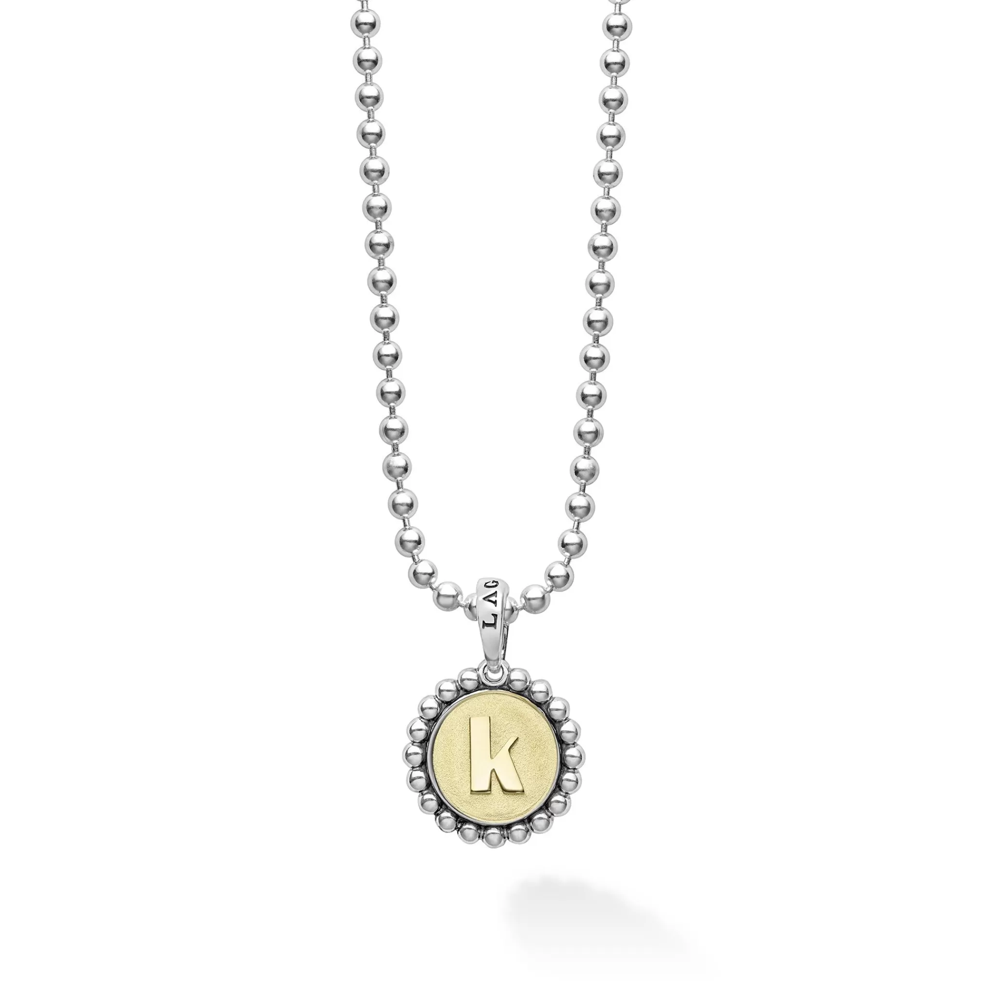 Store LAGOS K Initial Charm Necklace