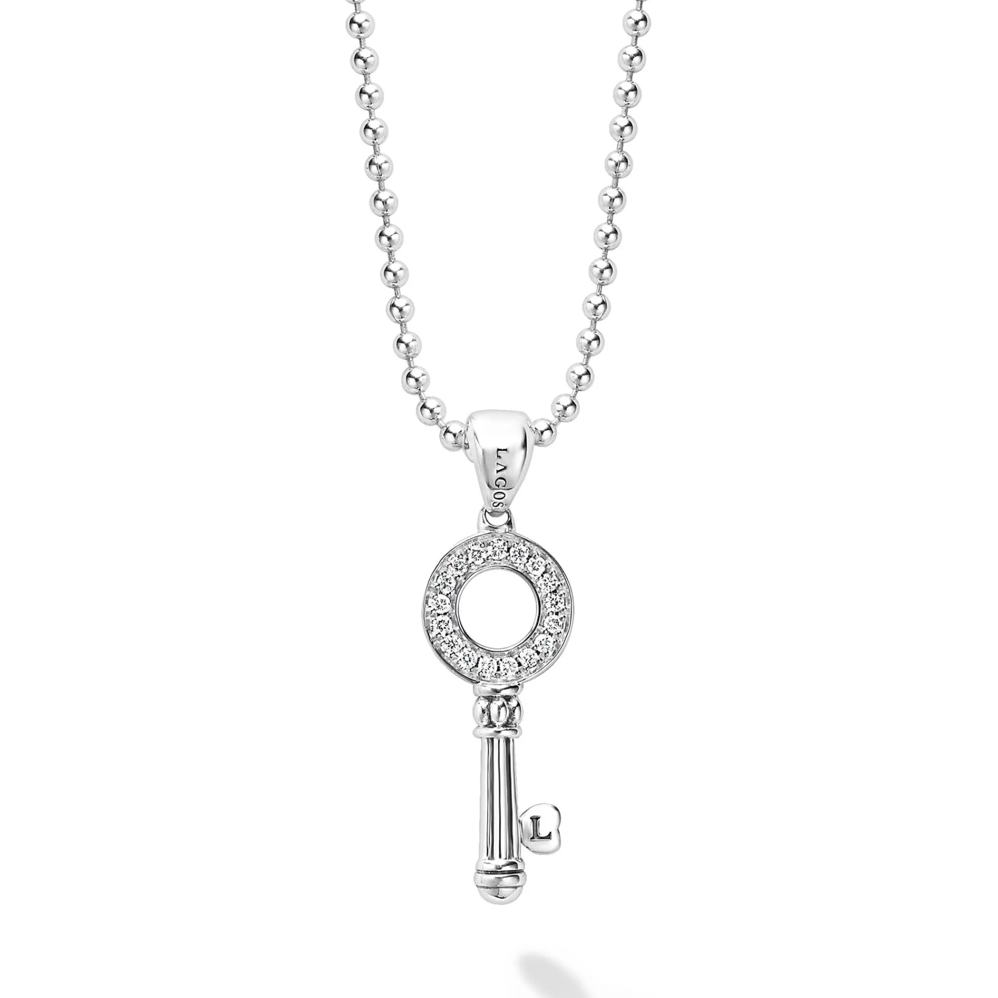 Best LAGOS Key Diamond Pendant Necklace