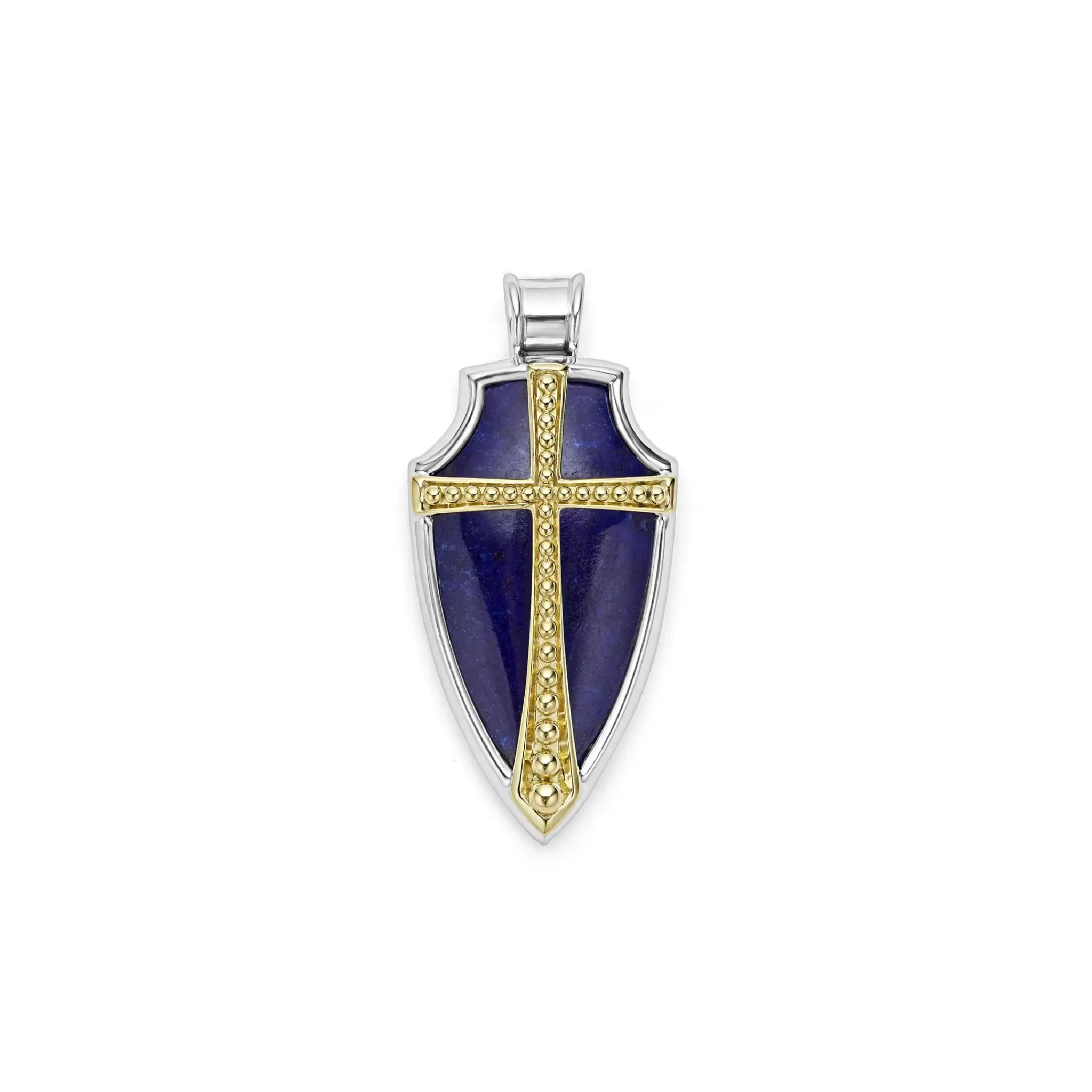 Outlet LAGOS Lapis Shield Amulet