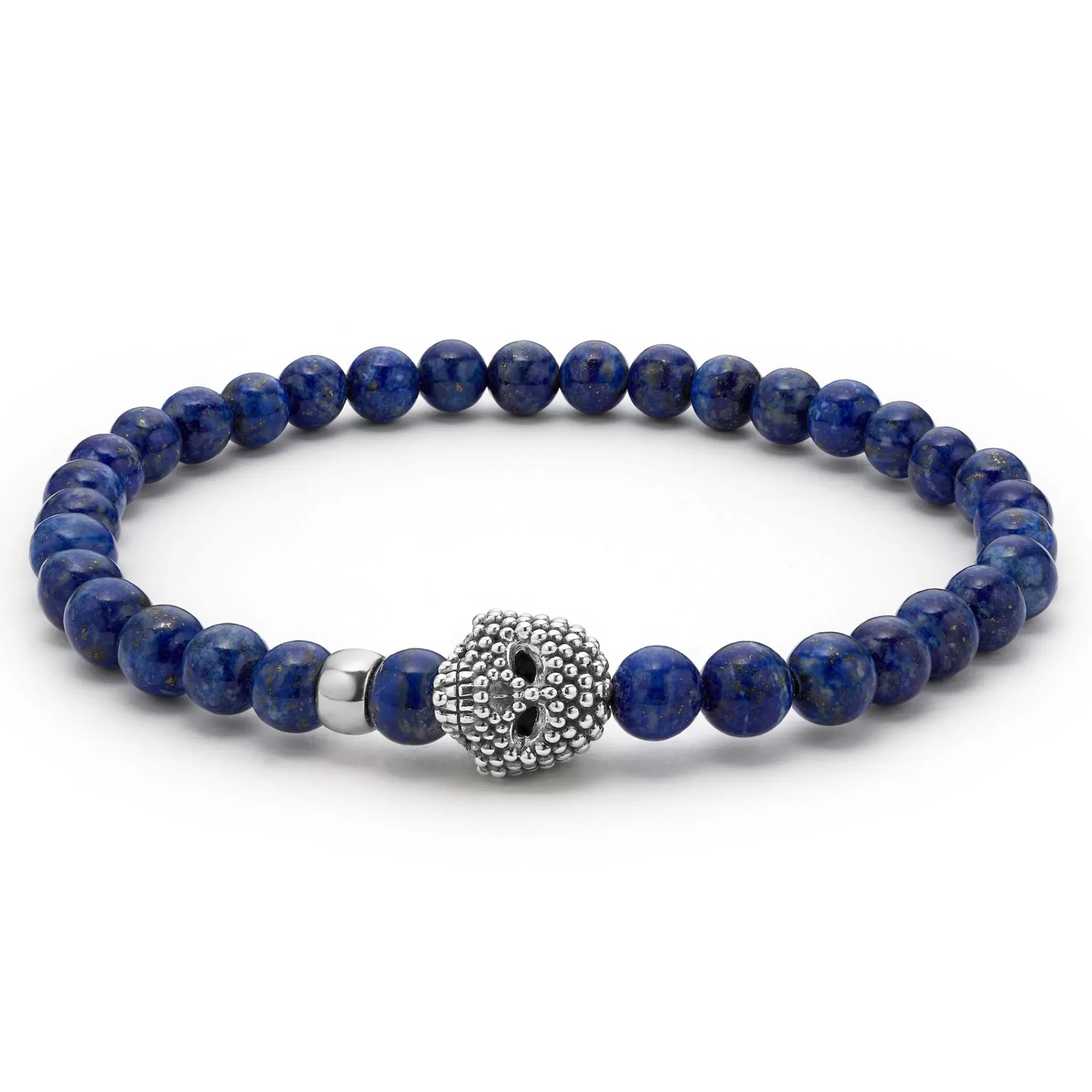 Store LAGOS Lapis Skull Bracelet