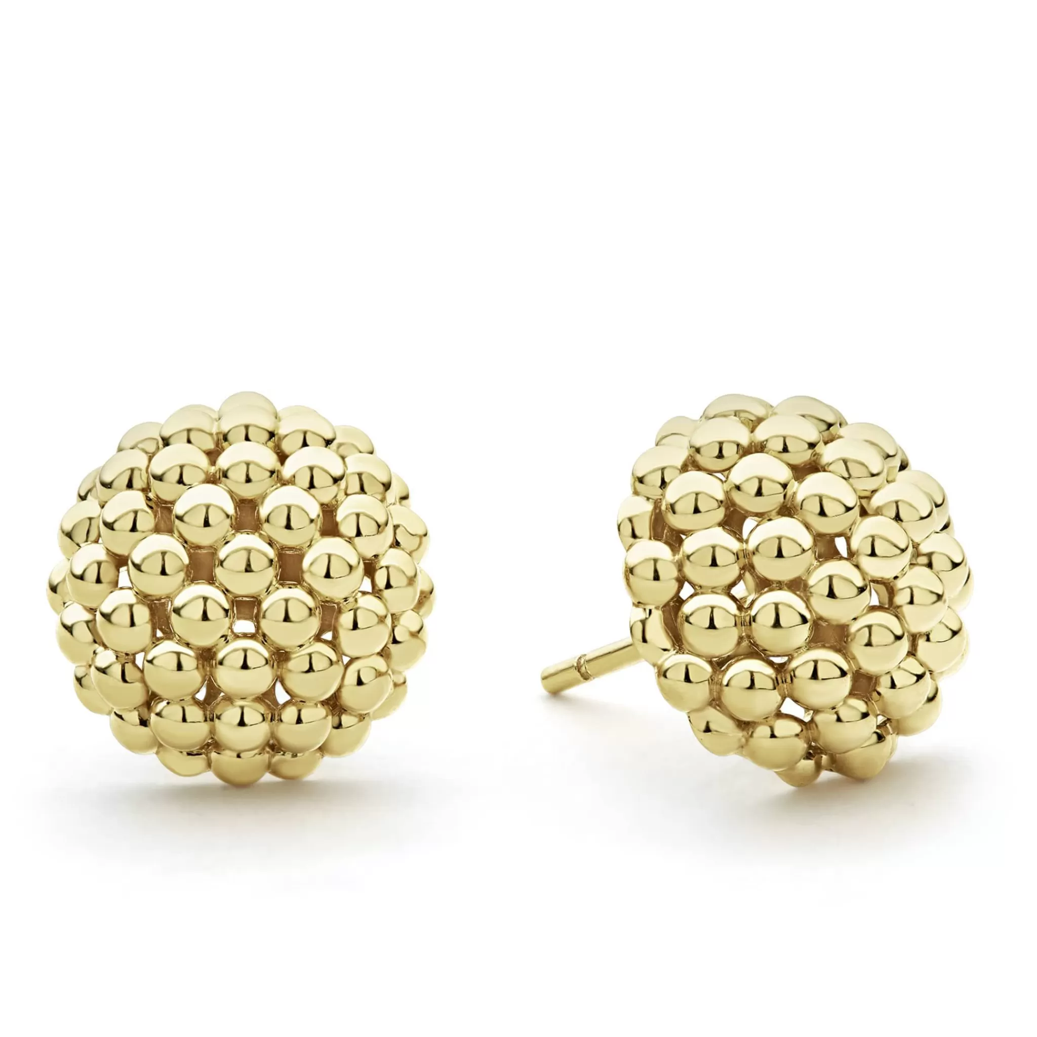 Best Sale LAGOS Large 18K Gold Beaded Stud Earrings