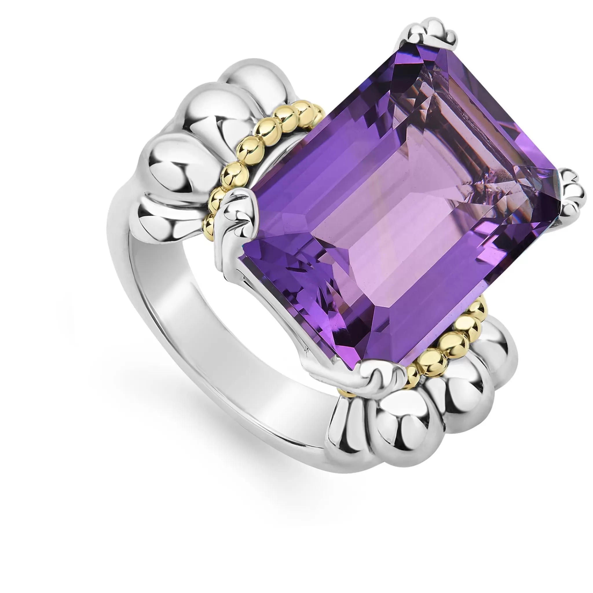 Flash Sale LAGOS Large Emerald-Cut Amethyst Ring