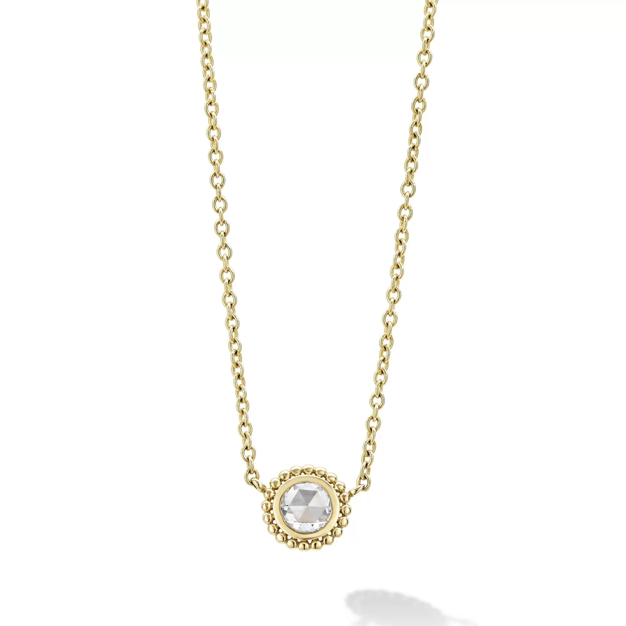 Clearance LAGOS Large Rose Cut Diamond Necklace