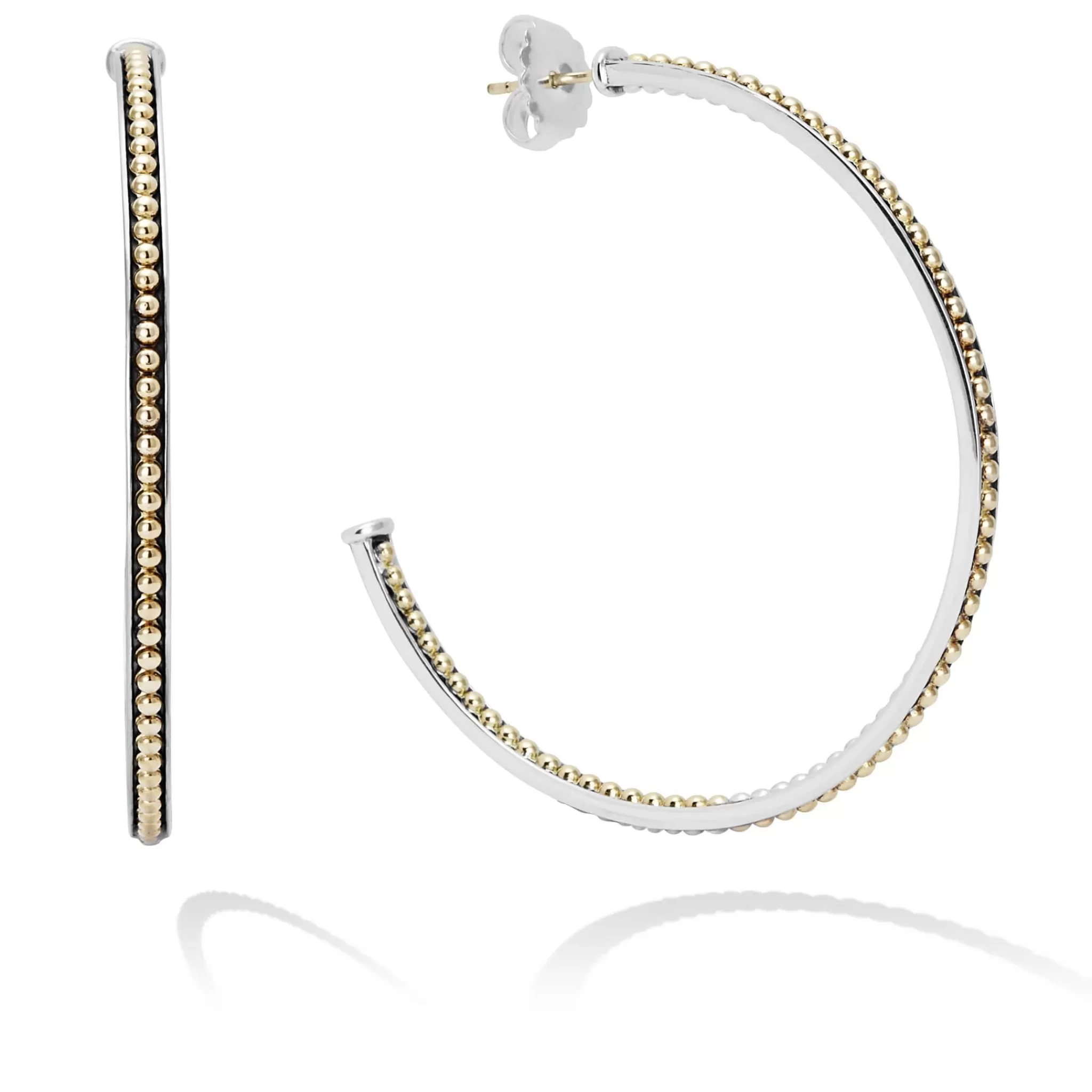 Outlet LAGOS Large Two-Tone Hoop Earrings