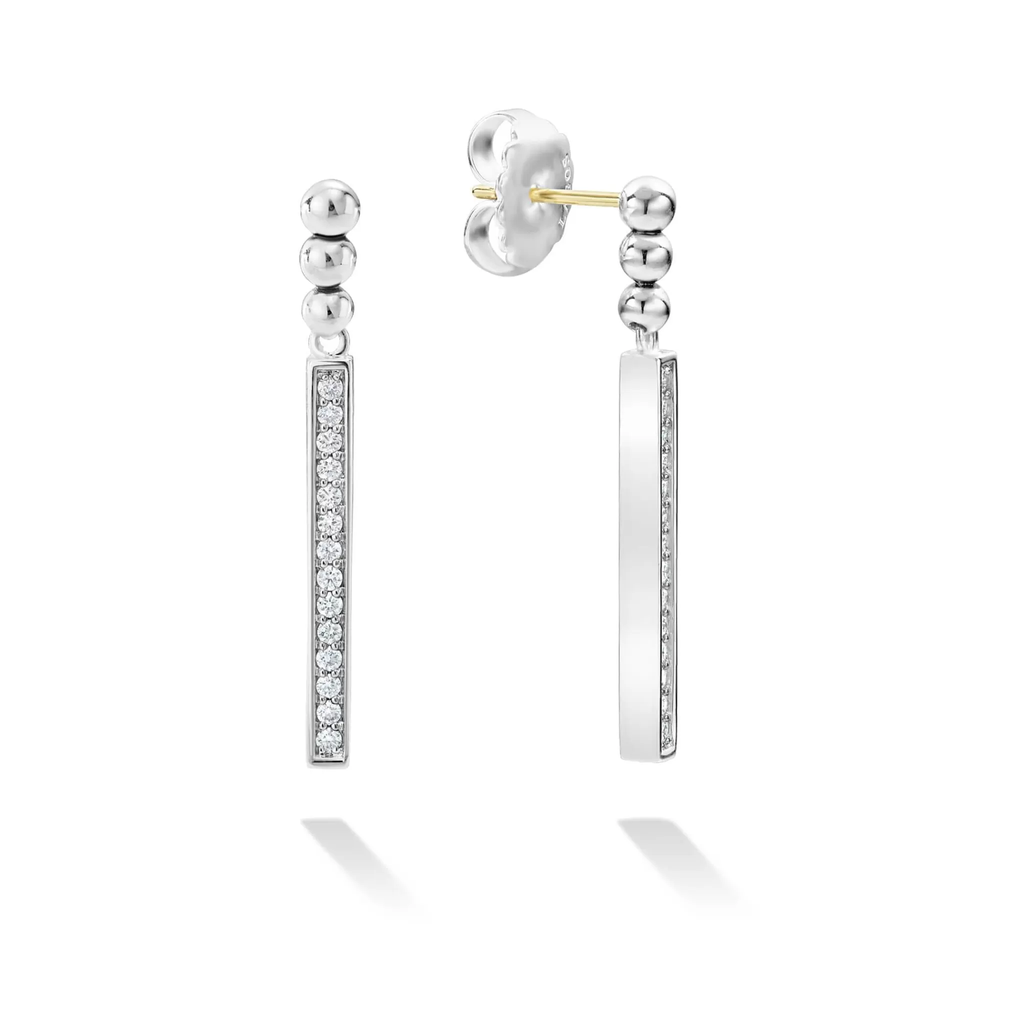 Cheap LAGOS Linear Diamond Earrings