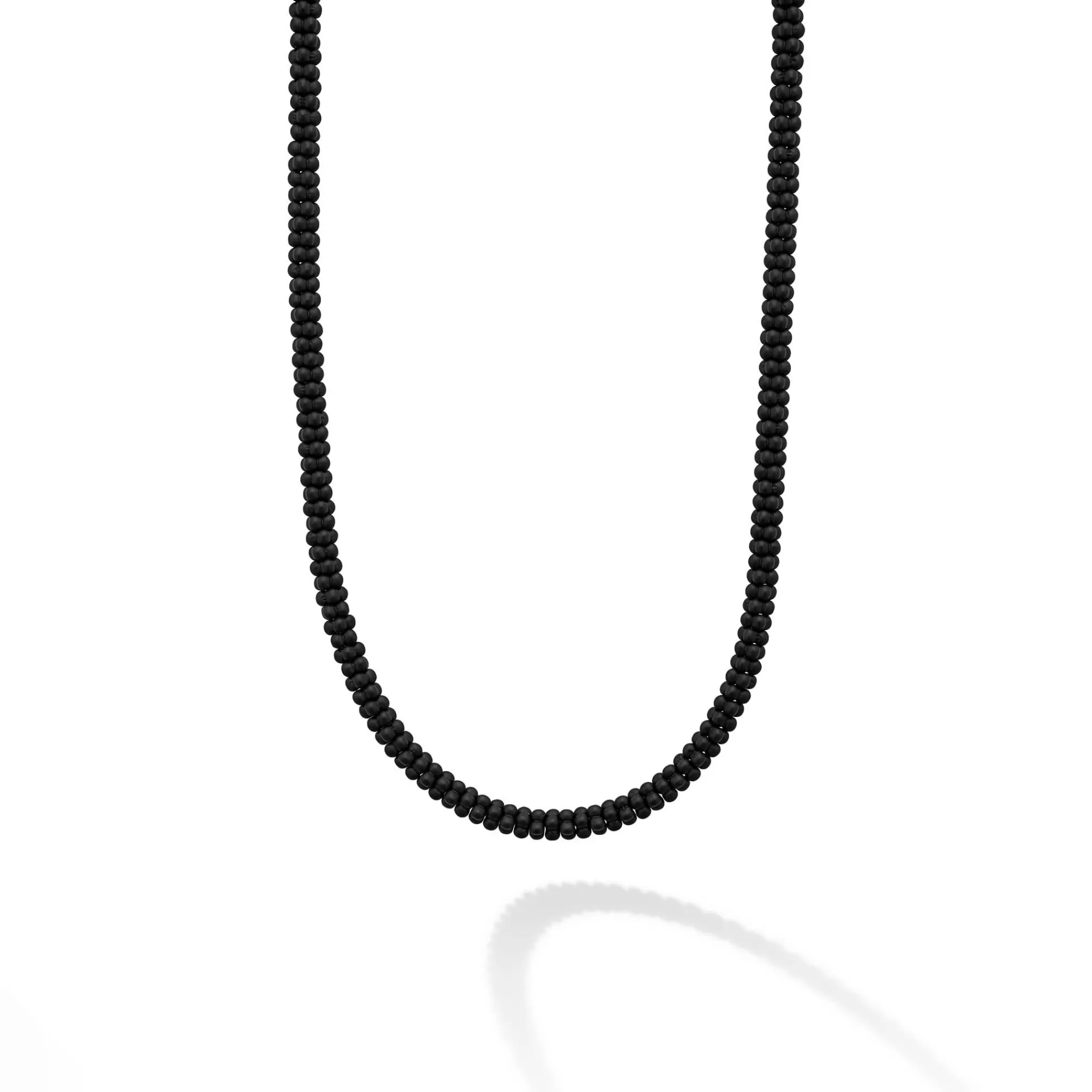 Flash Sale LAGOS Matte Black Ceramic Beaded Necklace