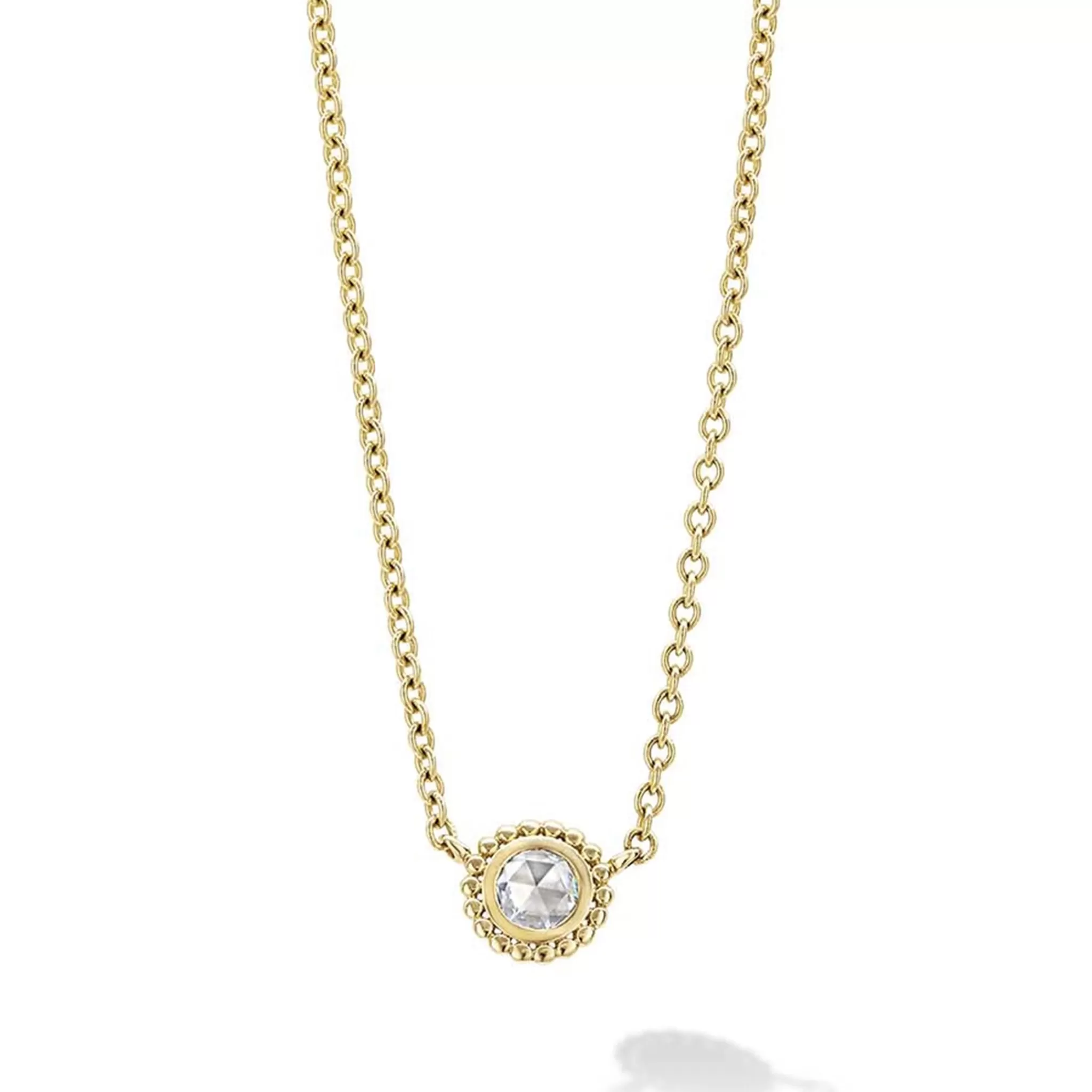 Store LAGOS Medium Rose Cut Diamond Necklace