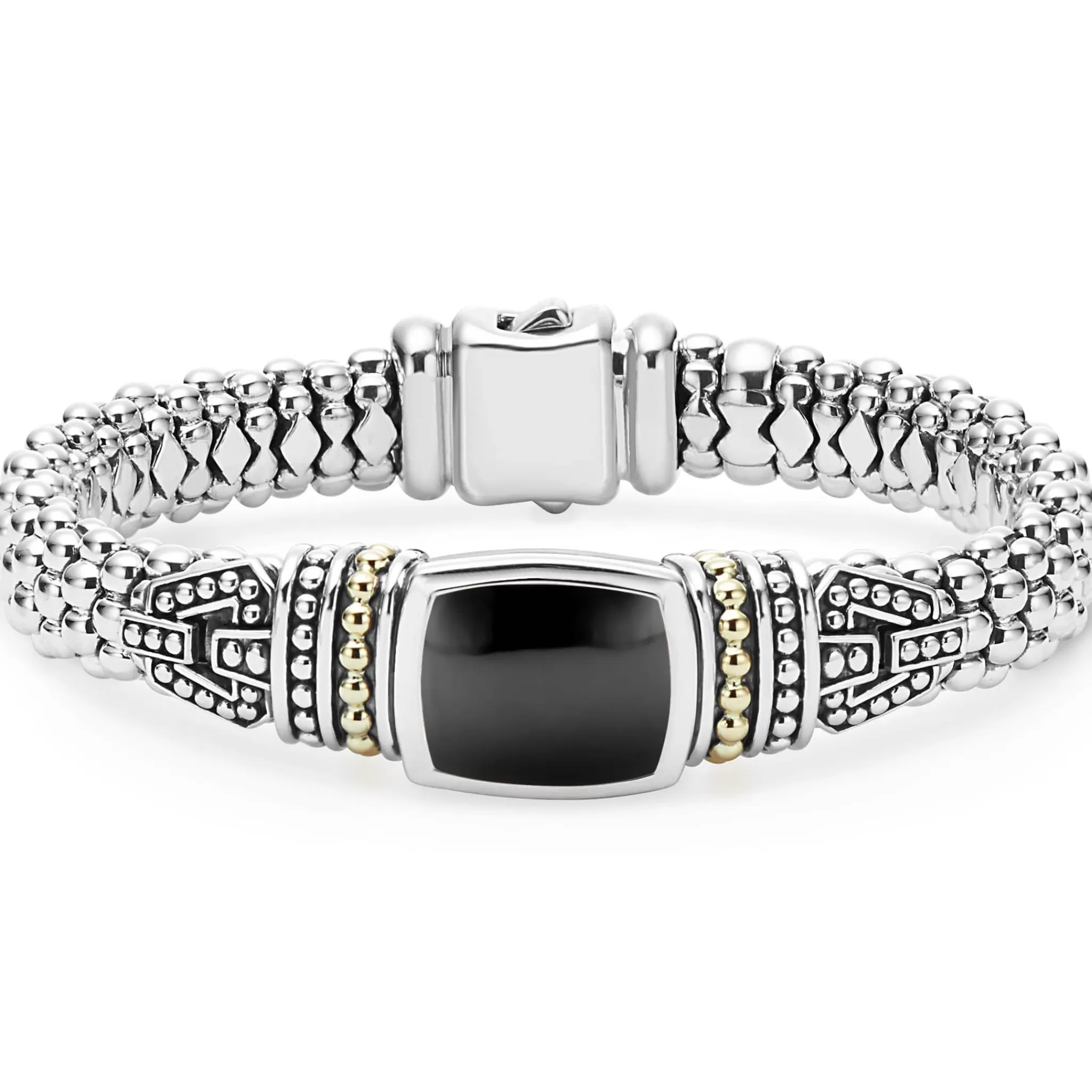 Fashion LAGOS Onyx Caviar Bracelet | 9Mm