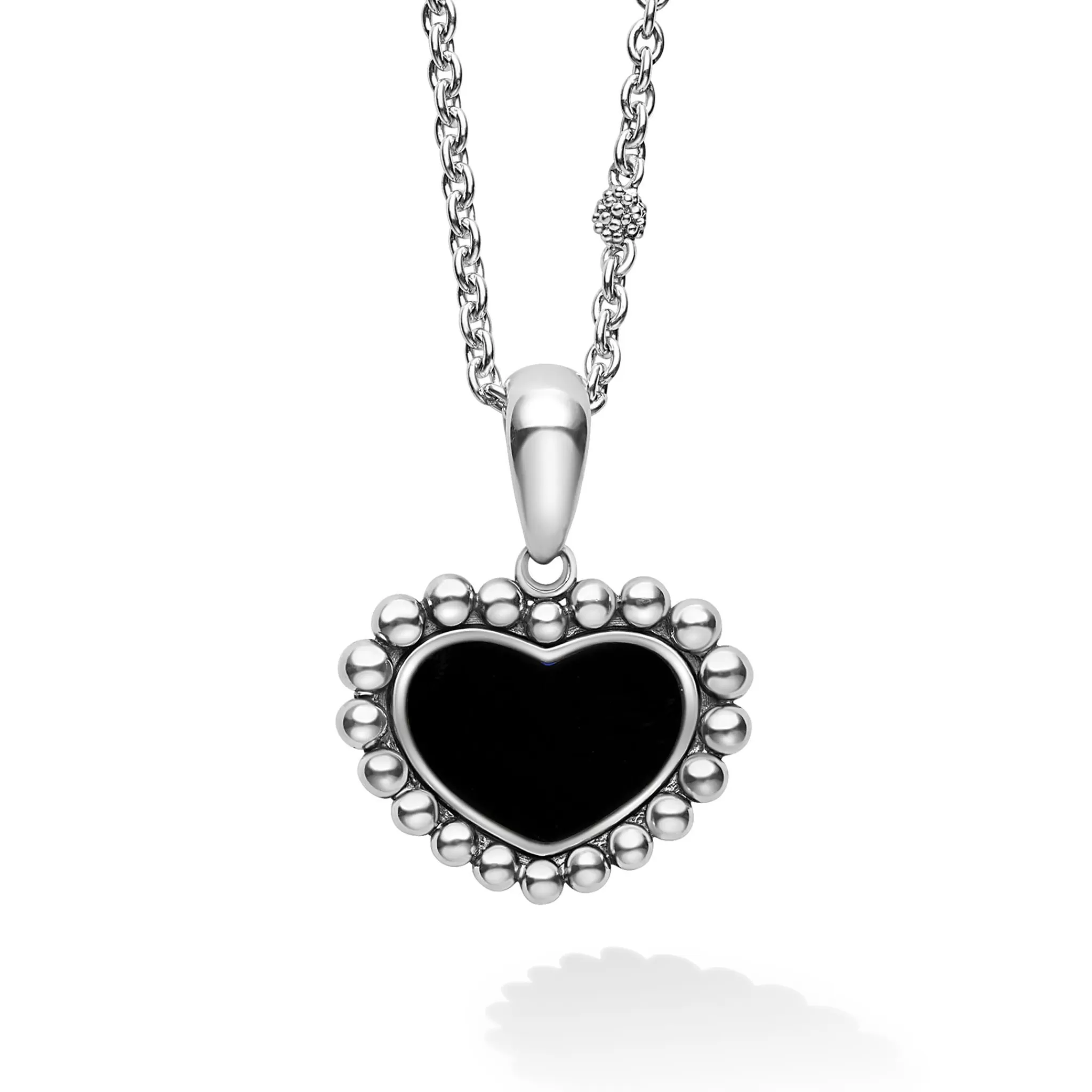 Best Sale LAGOS Onyx Heart Necklace