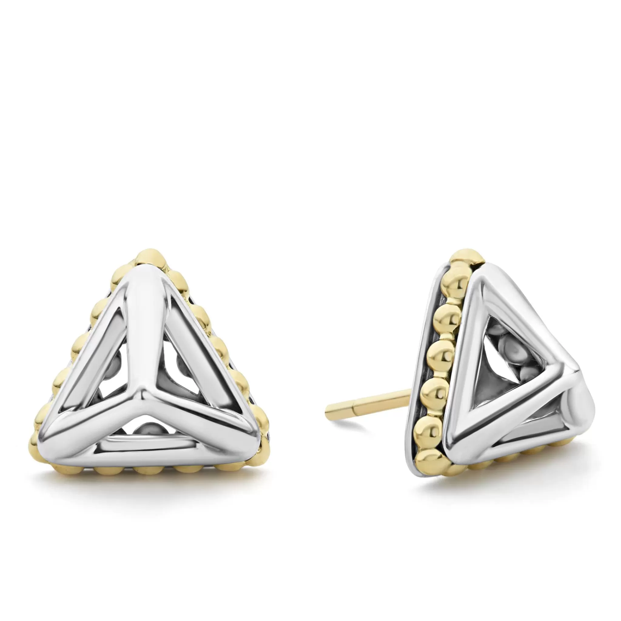 Sale LAGOS Open Pyramid Stud Earrings