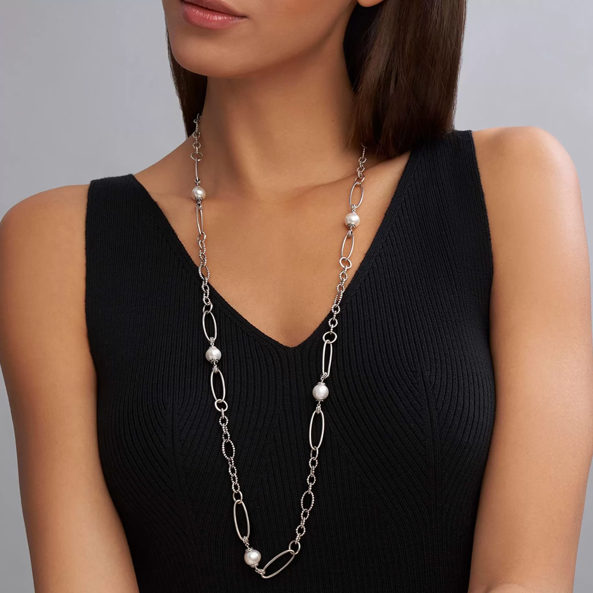 Outlet LAGOS Pearl Link Necklace