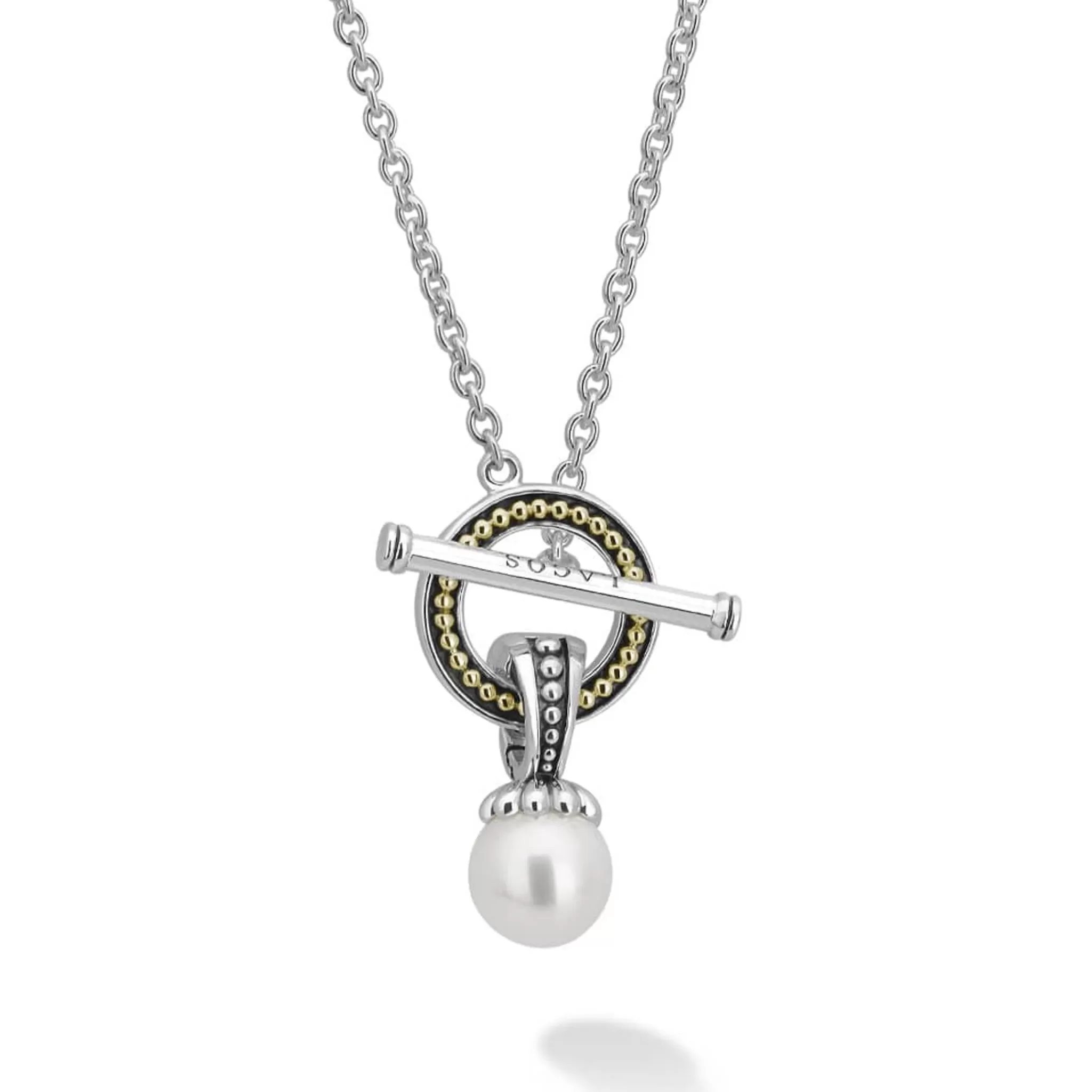 Cheap LAGOS Pearl Toggle Pendant Necklace