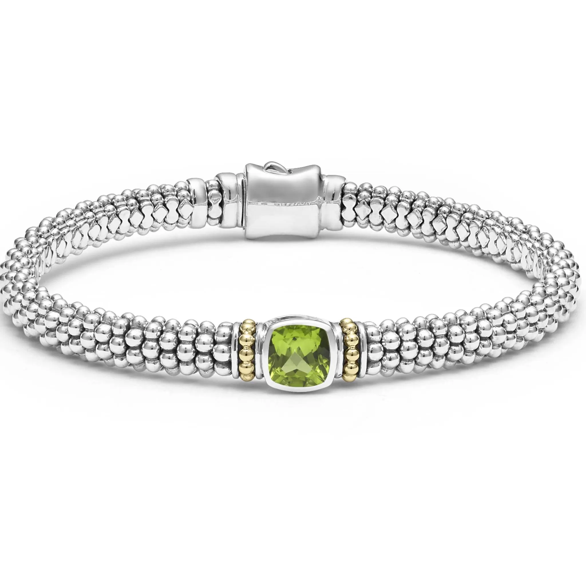 Best LAGOS Peridot Caviar Bracelet | 6Mm