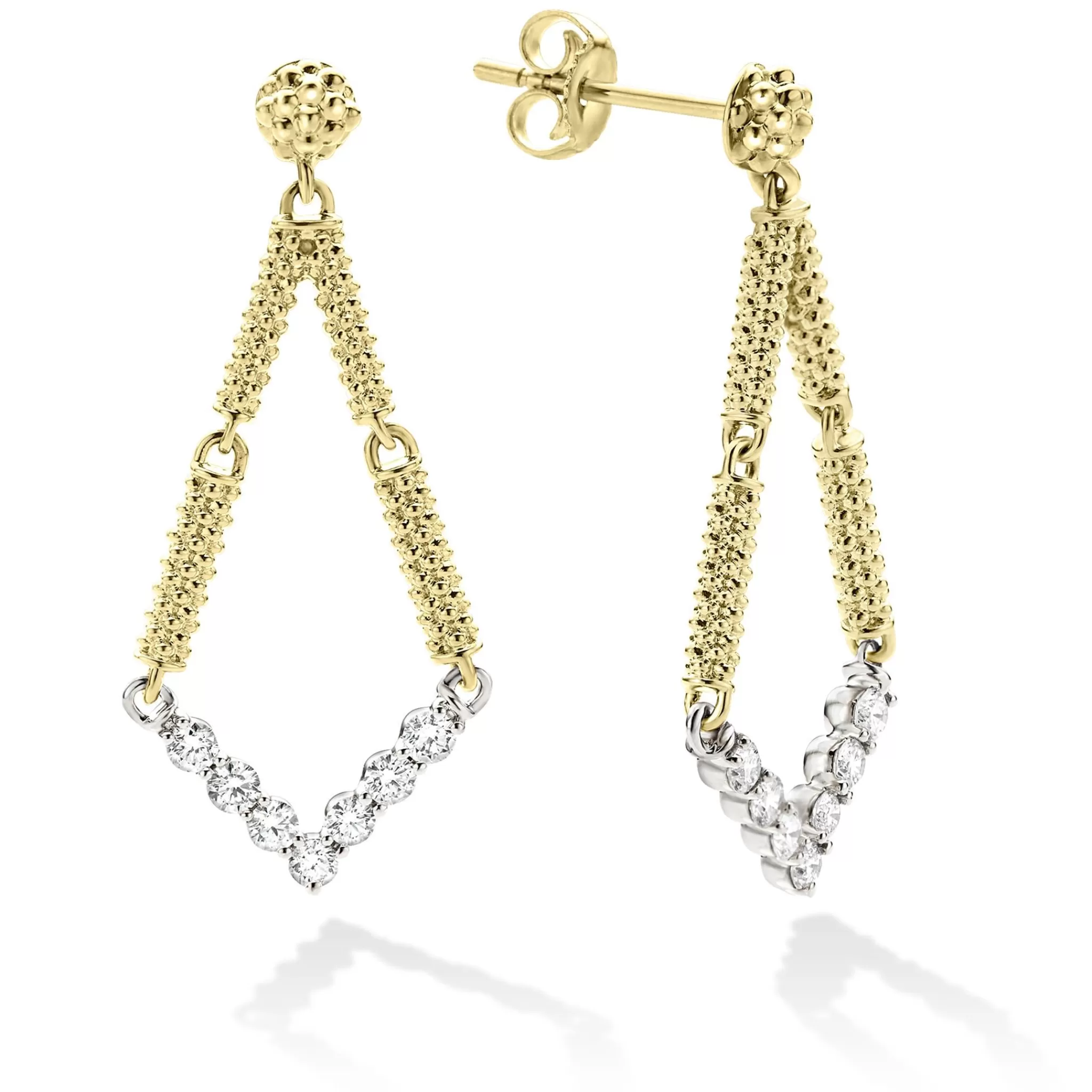 Outlet LAGOS Petite Superfine Diamond Drop Earrings