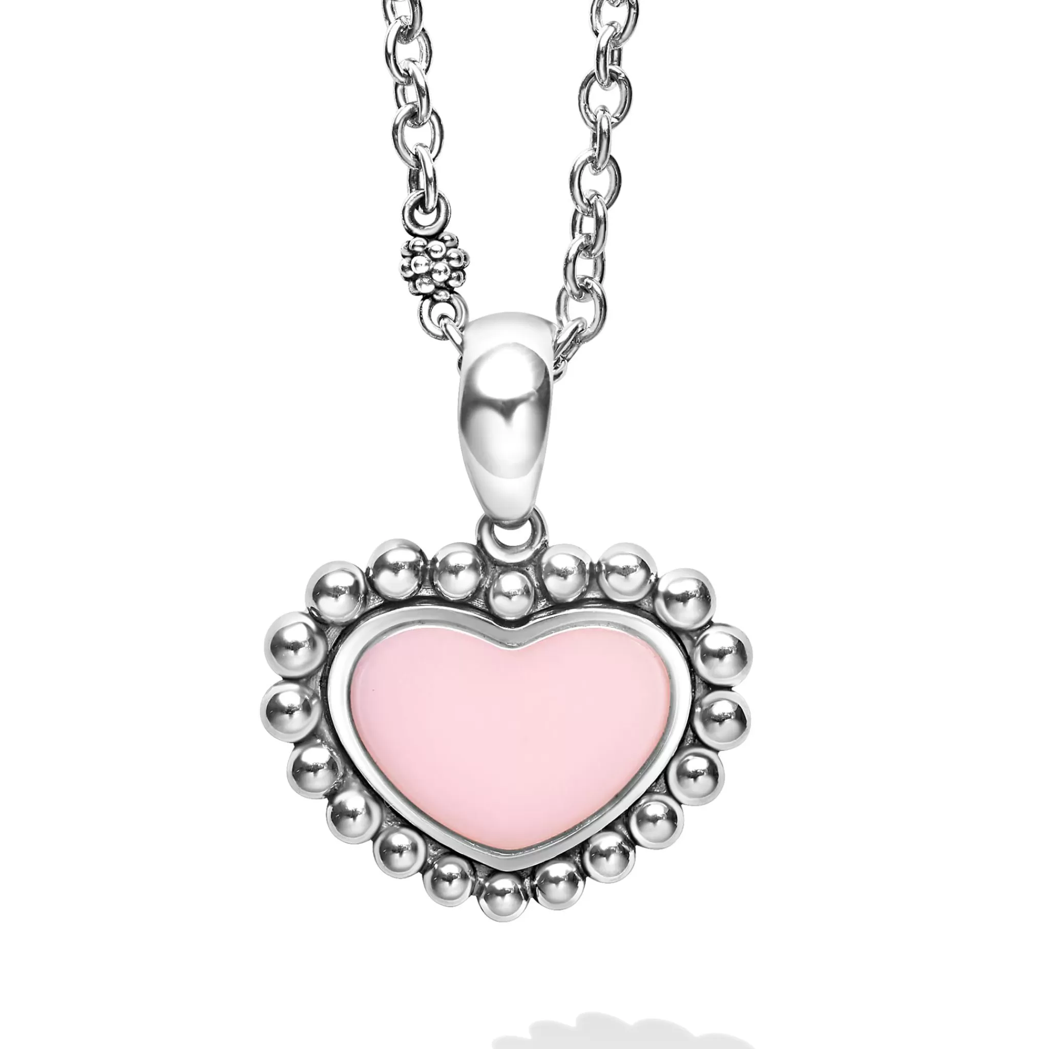 Cheap LAGOS Pink Ceramic Heart Necklace