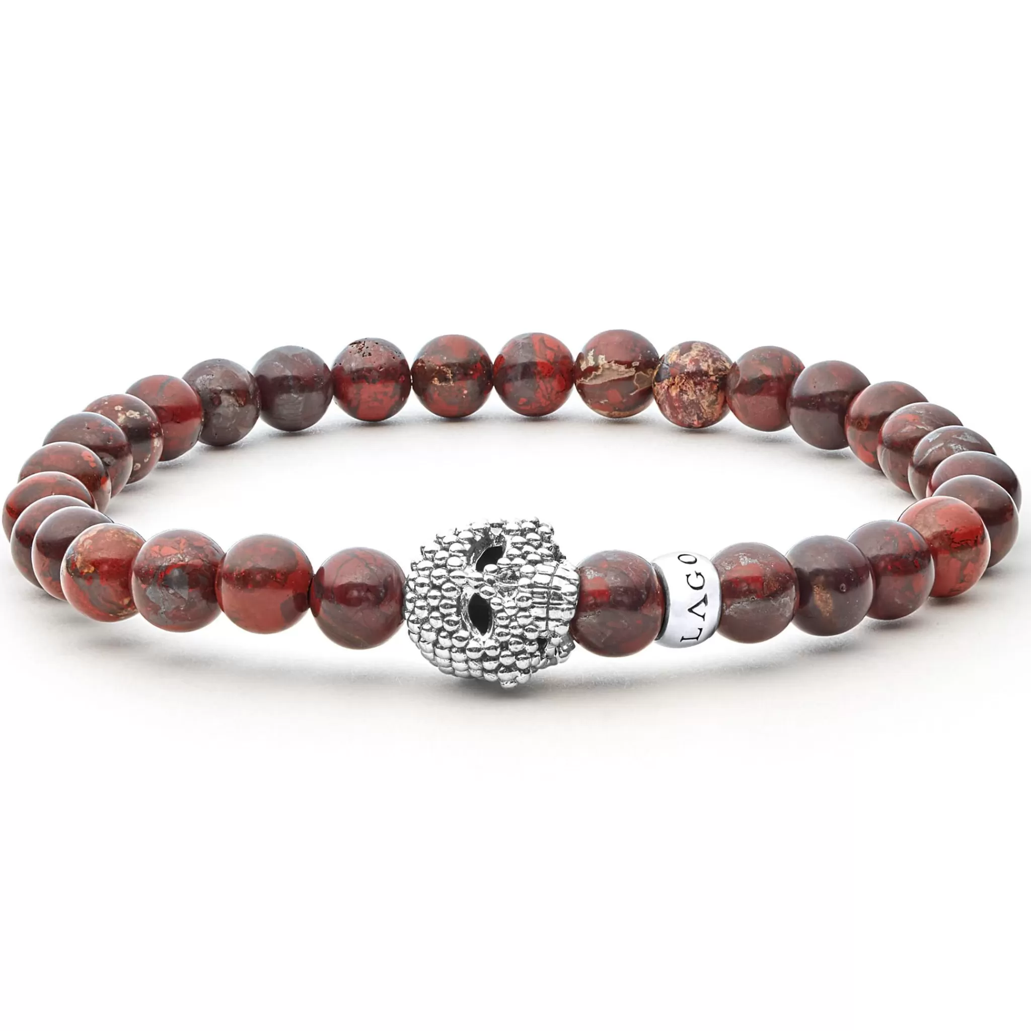 Cheap LAGOS Poppy Jasper Skull Bracelet