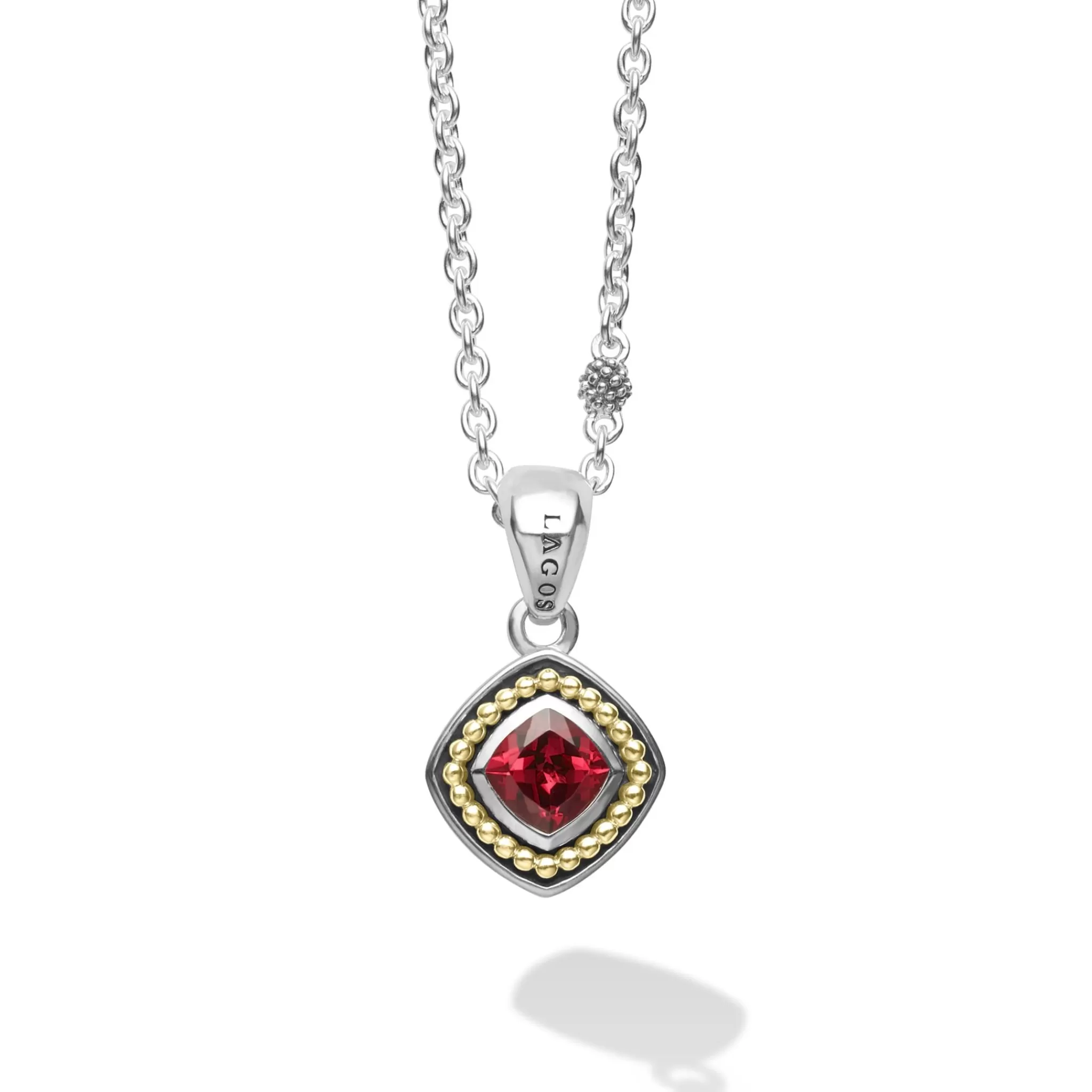 Cheap LAGOS Rhodolite Garnet Pendant Necklace