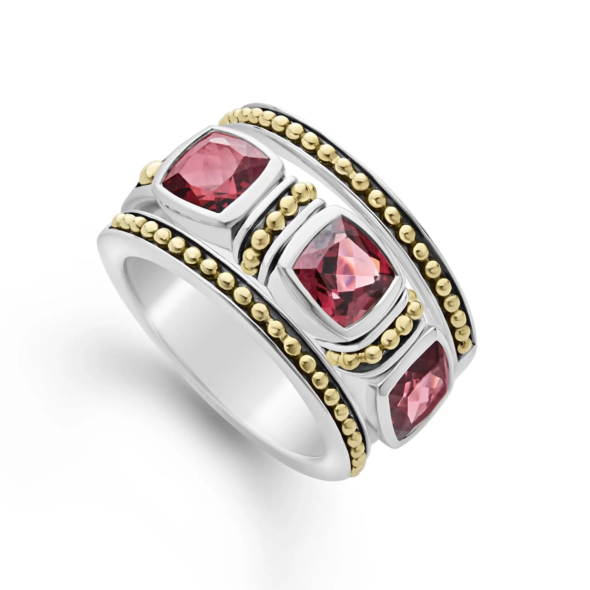 Hot LAGOS Rhodolite Garnet Stacking Rings