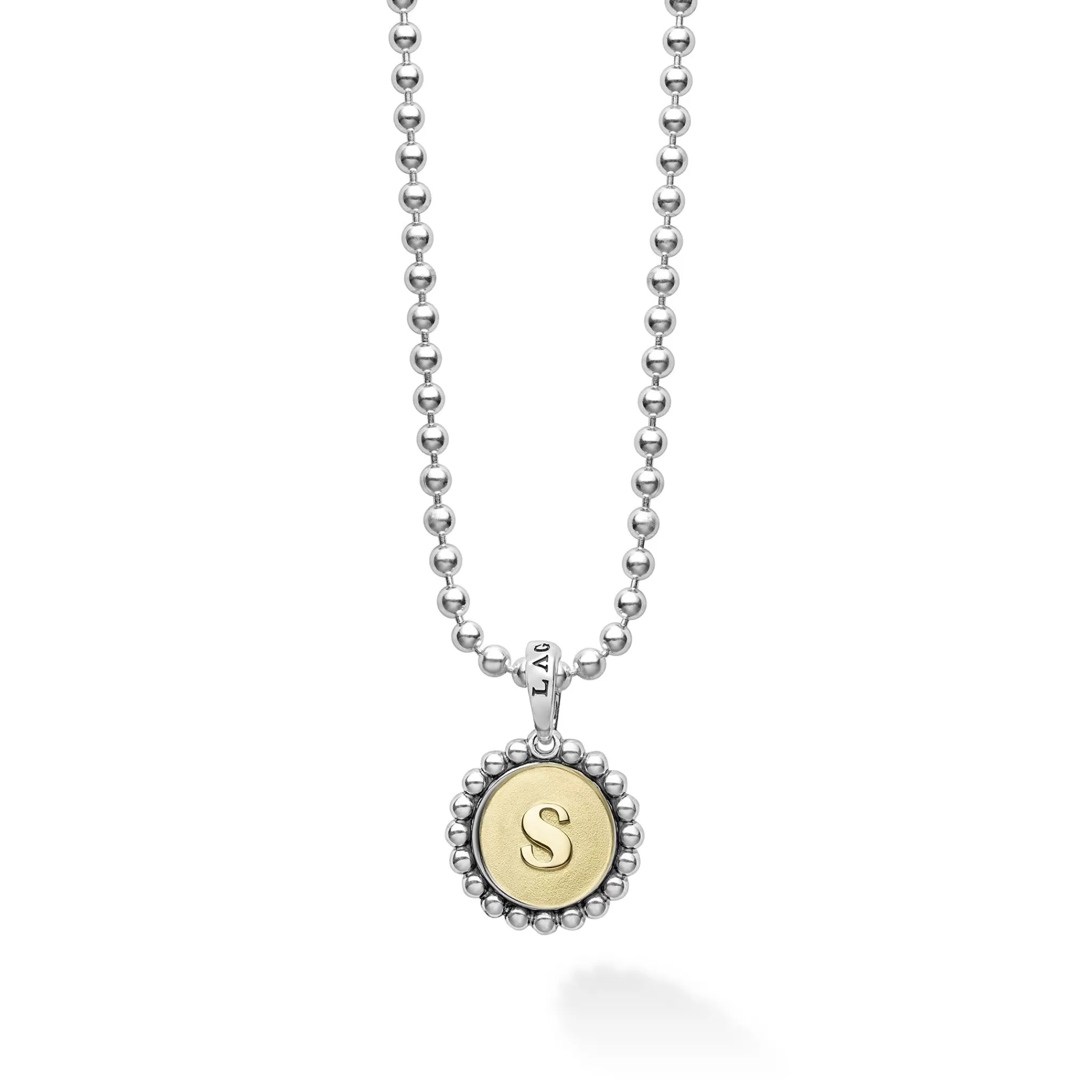 Cheap LAGOS S Initial Charm Necklace