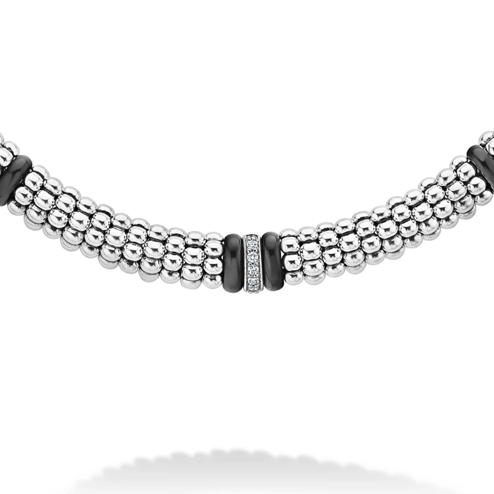 Sale LAGOS Single Station Diamond Caviar Necklace