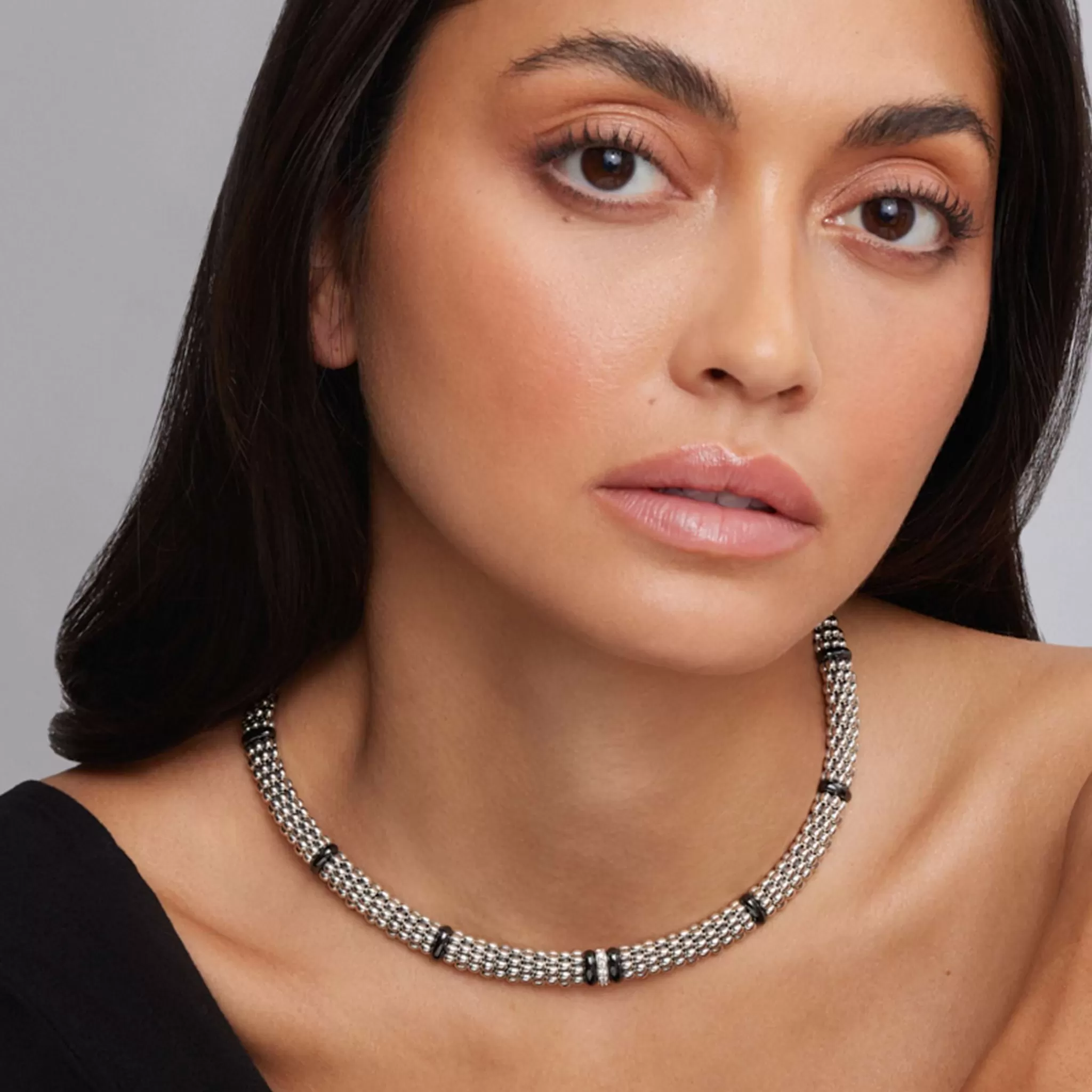 Sale LAGOS Single Station Diamond Caviar Necklace