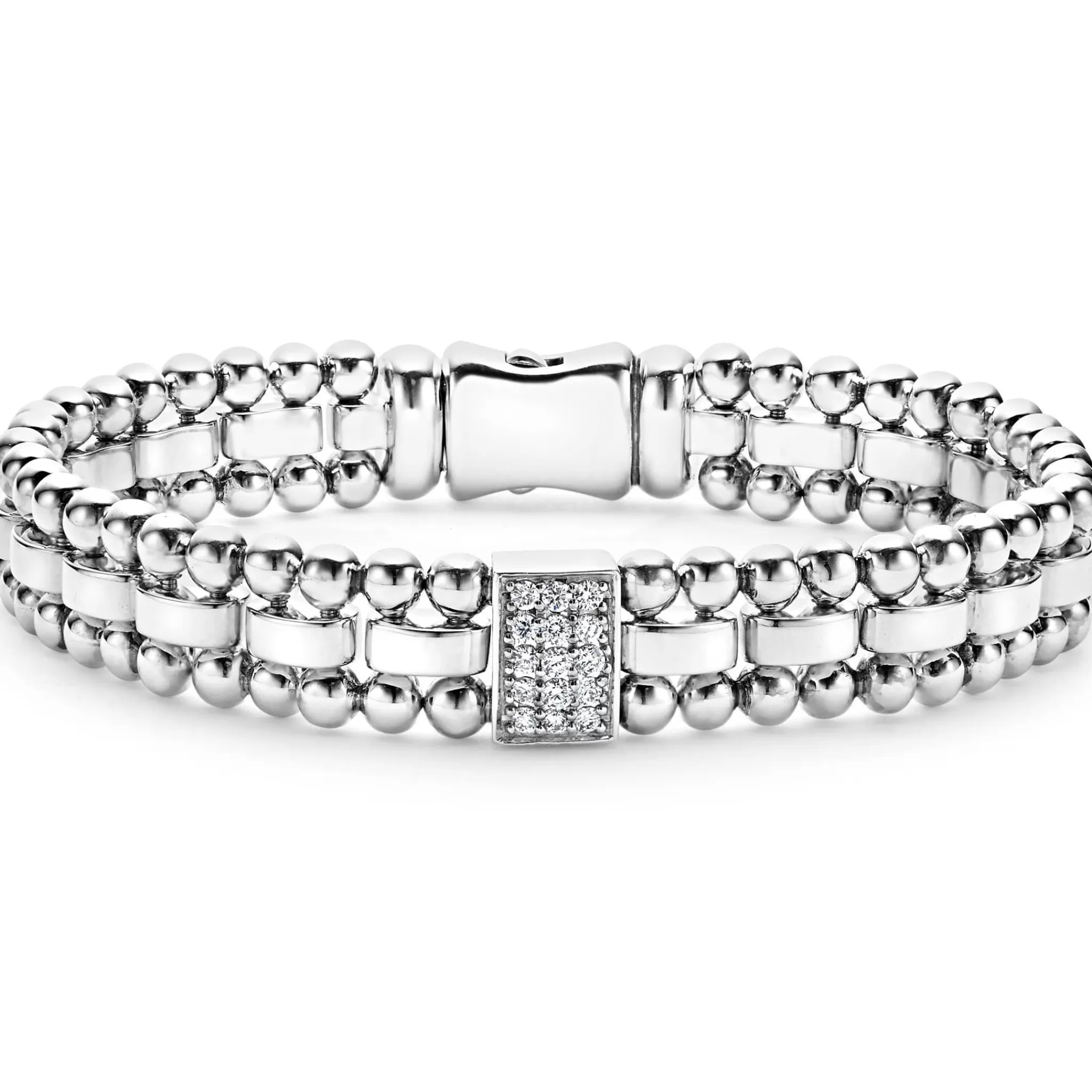 Best Sale LAGOS Single Station Diamond Link Bracelet