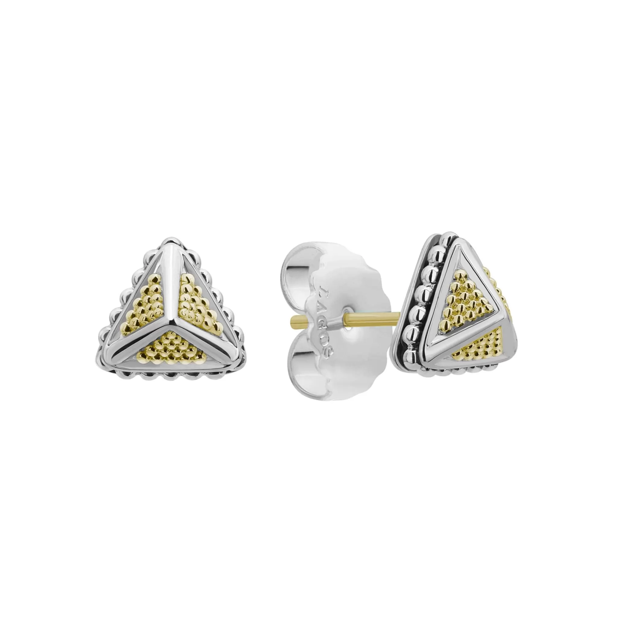 Clearance LAGOS Small Caviar Pyramid Stud Earrings