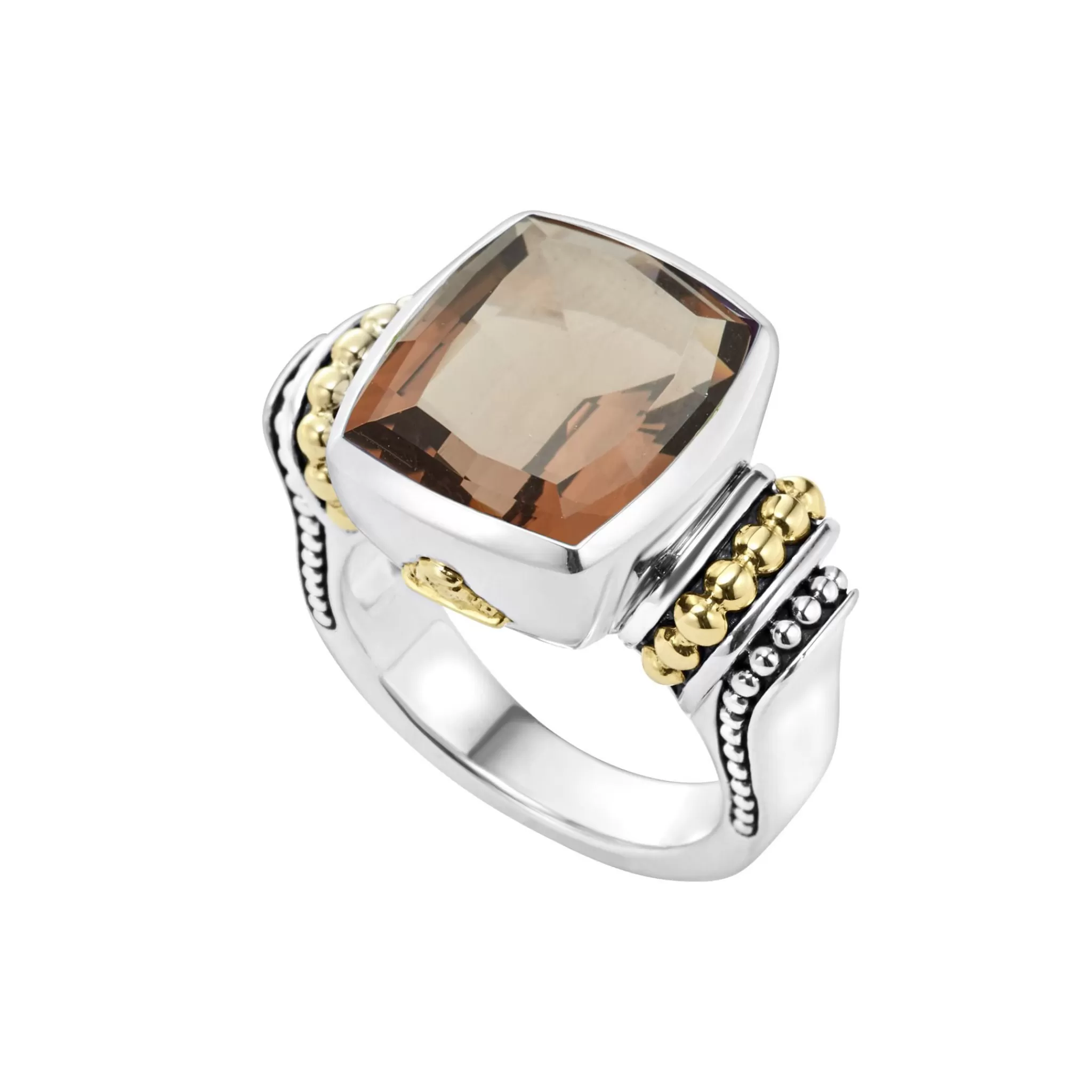 Shop LAGOS Small Smokey Quartz Statement Ring