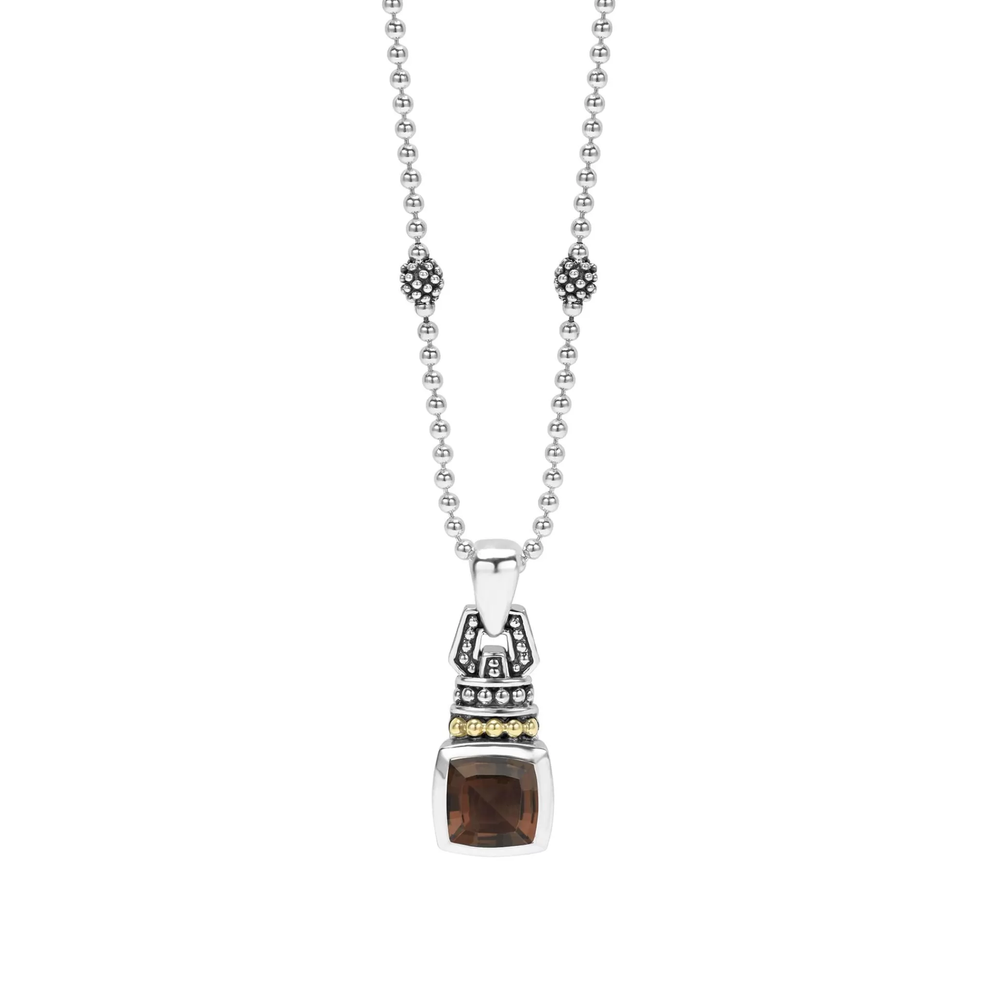 Best Sale LAGOS Smokey Quartz Gemstone Pendant Necklace