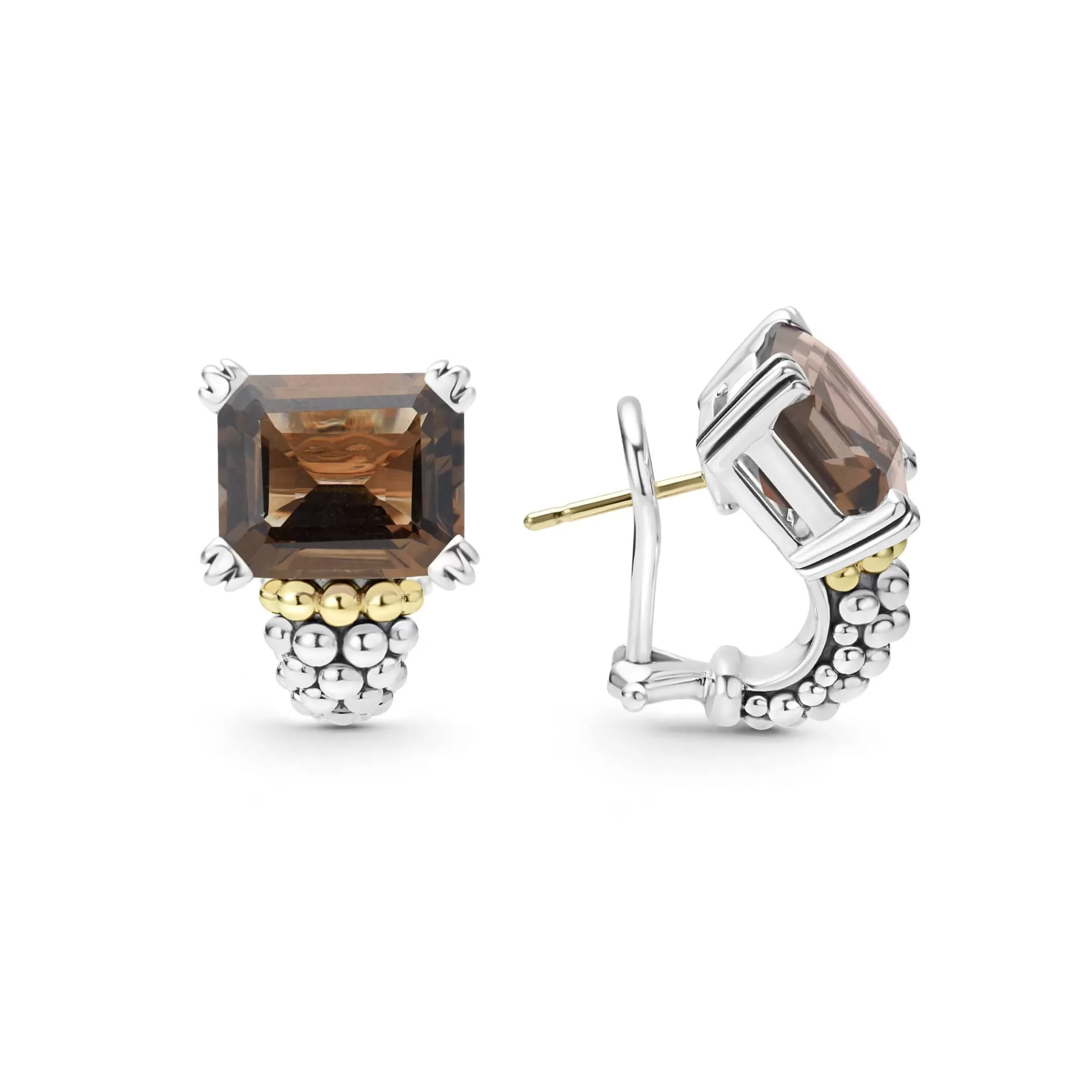 Sale LAGOS Smokey Quartz Huggie Earring