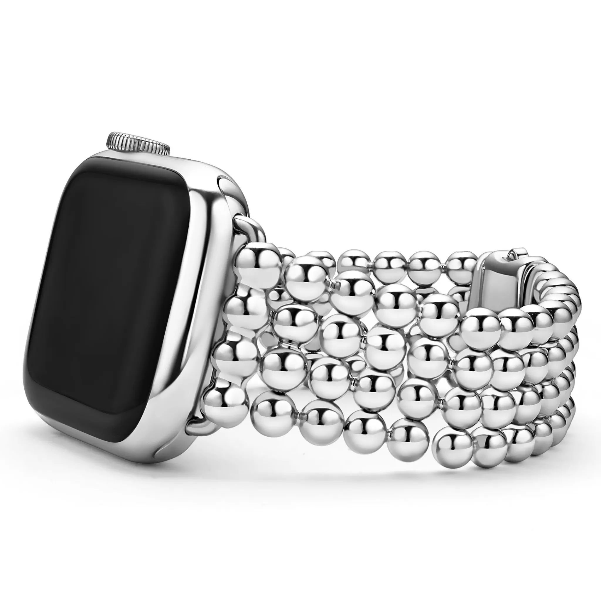 Online LAGOS Stainless Steel Infinite Caviar Beaded Watch Bracelet - 38-45Mm