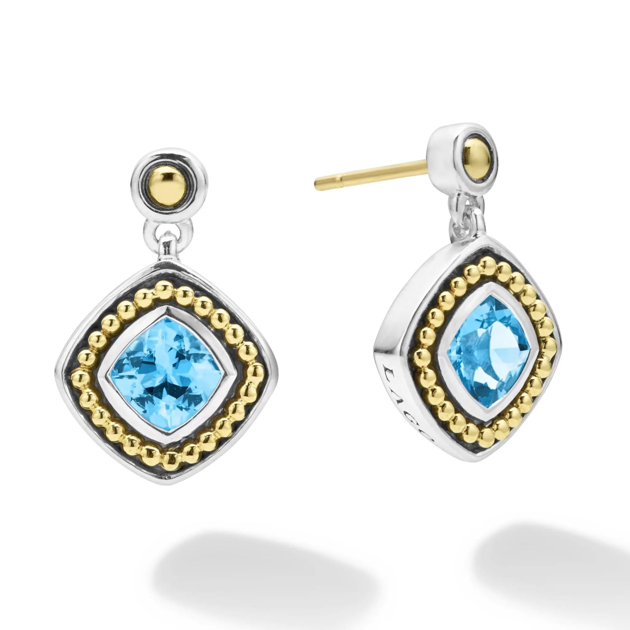 Fashion LAGOS Swiss Blue Topaz Drop Earrings