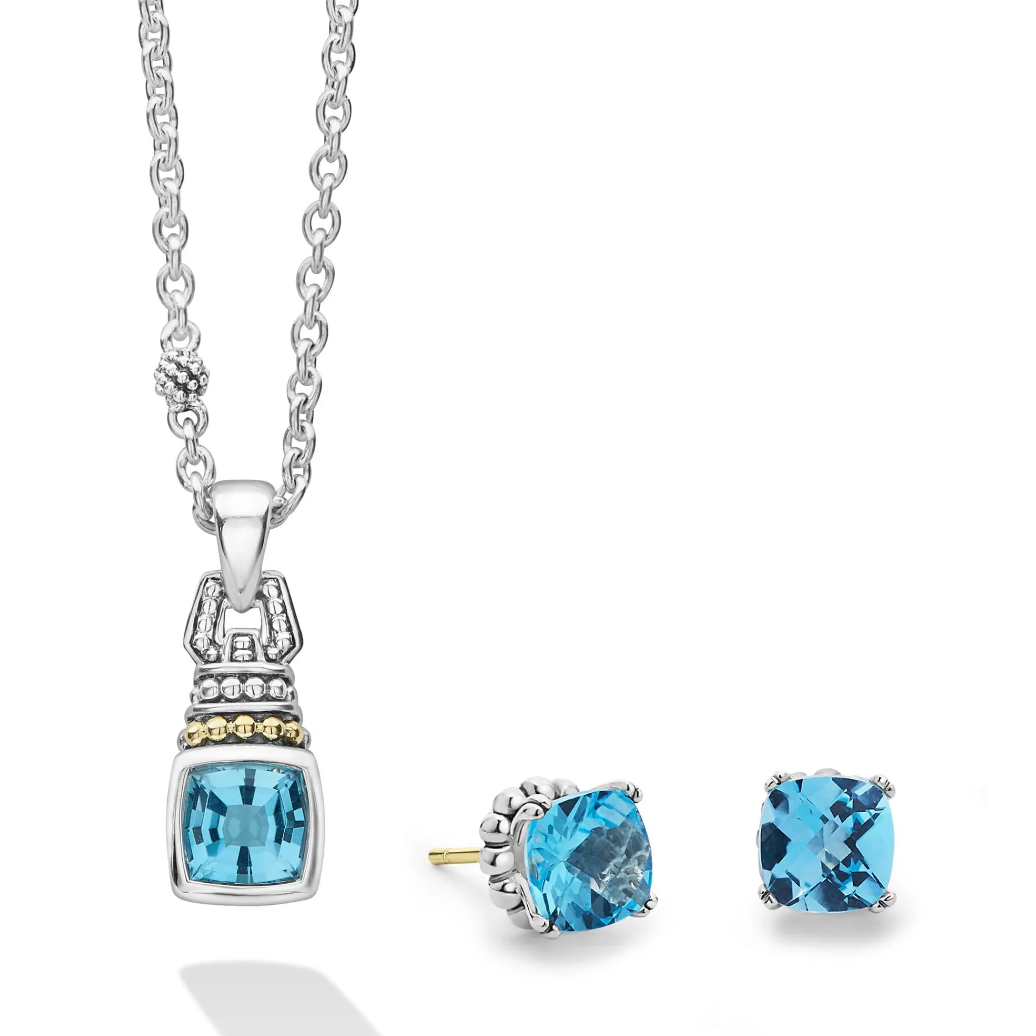 Cheap LAGOS Swiss Blue Topaz Gift Set