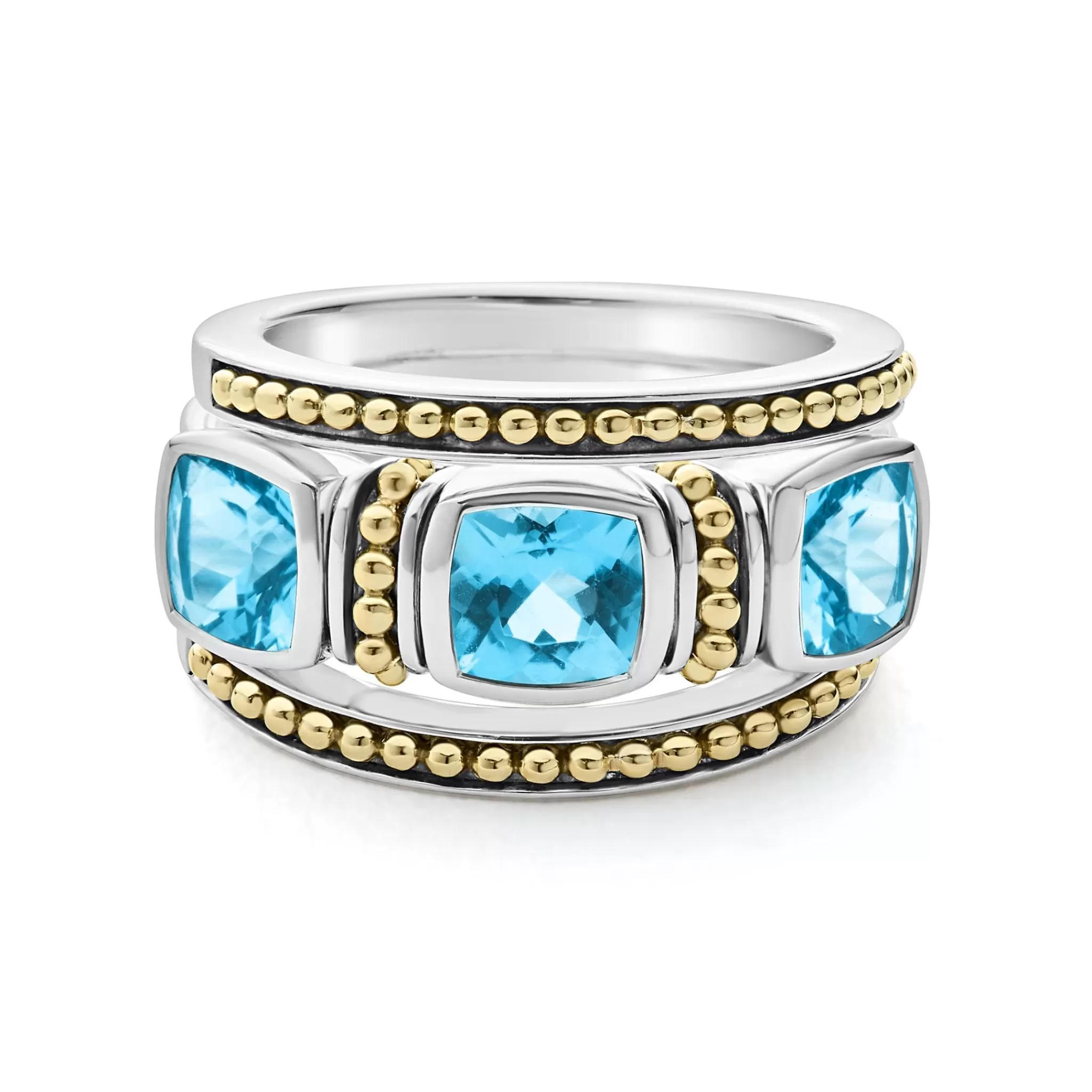 Best LAGOS Swiss Blue Topaz Stacking Rings