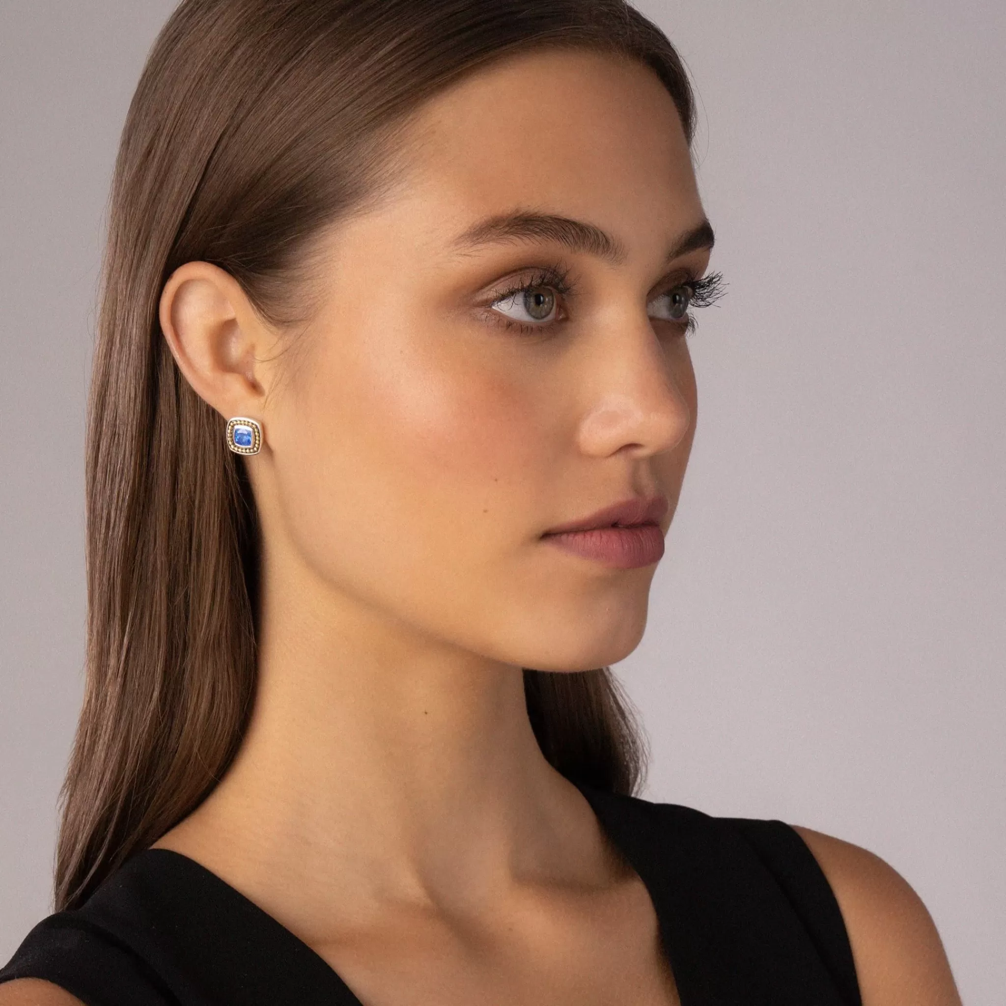 Store LAGOS Swiss Blue Topaz Stud Earrings