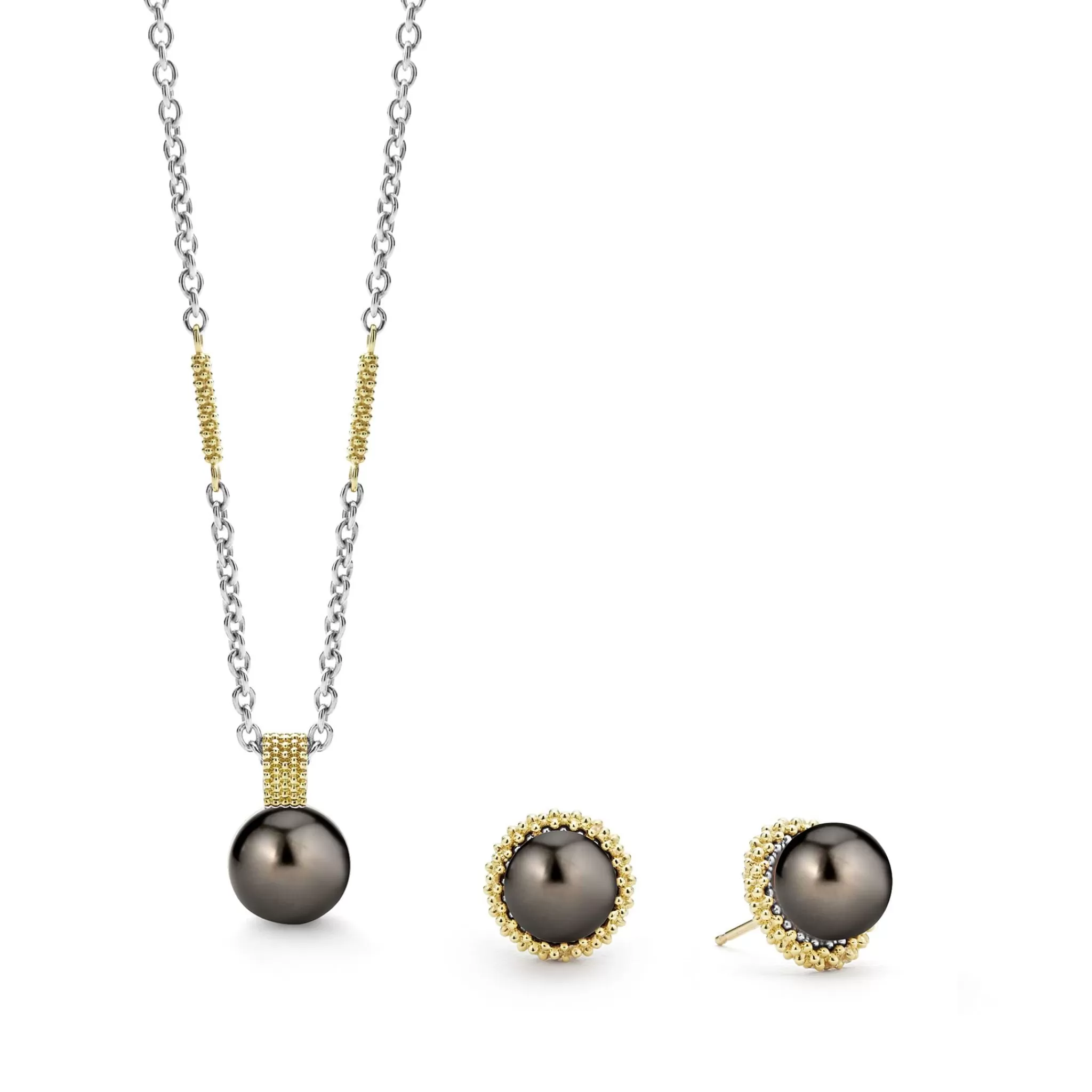 Flash Sale LAGOS Tahitian Black Pearl Gift Set