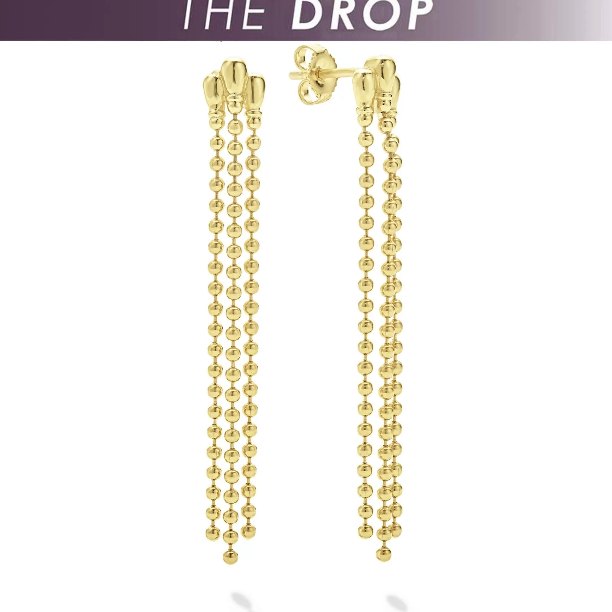 Outlet LAGOS The Drop 18K Gold Drop Earrings