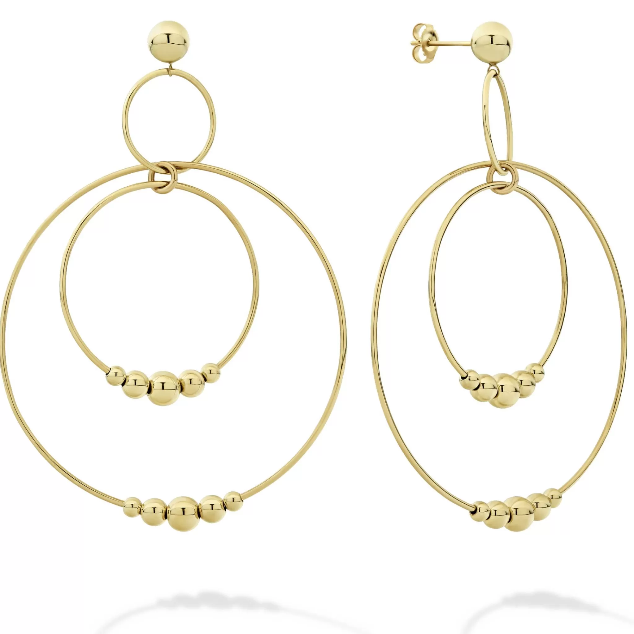 Flash Sale LAGOS Three Circle Bead Drop Earrings