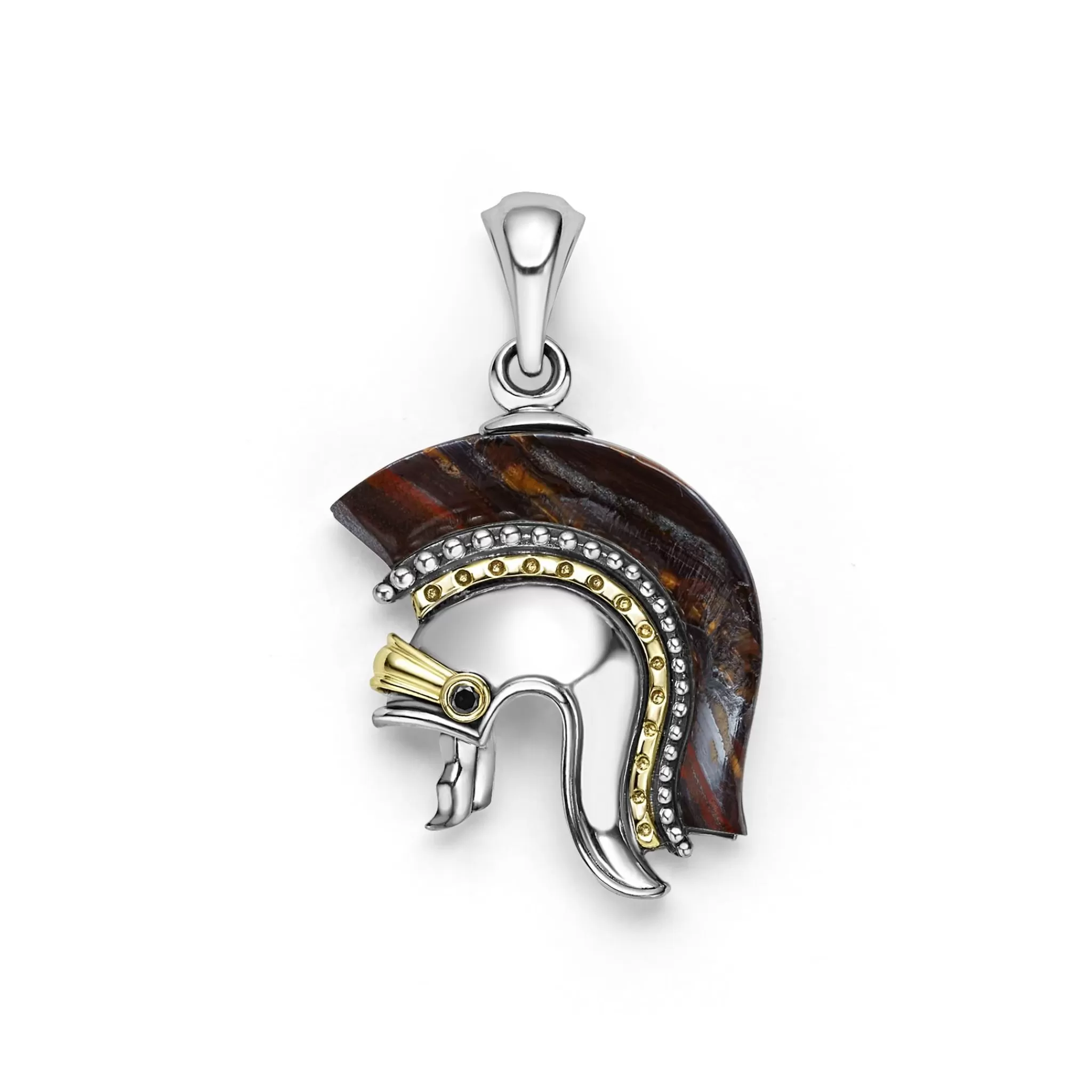 Discount LAGOS Tiger Iron Helmet Amulet