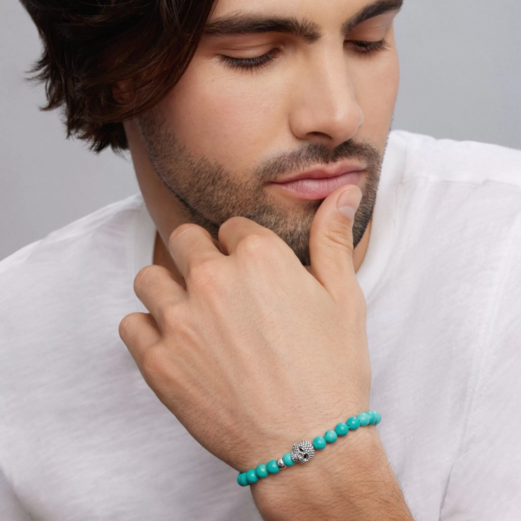 Cheap LAGOS Turquoise Skull Bracelet