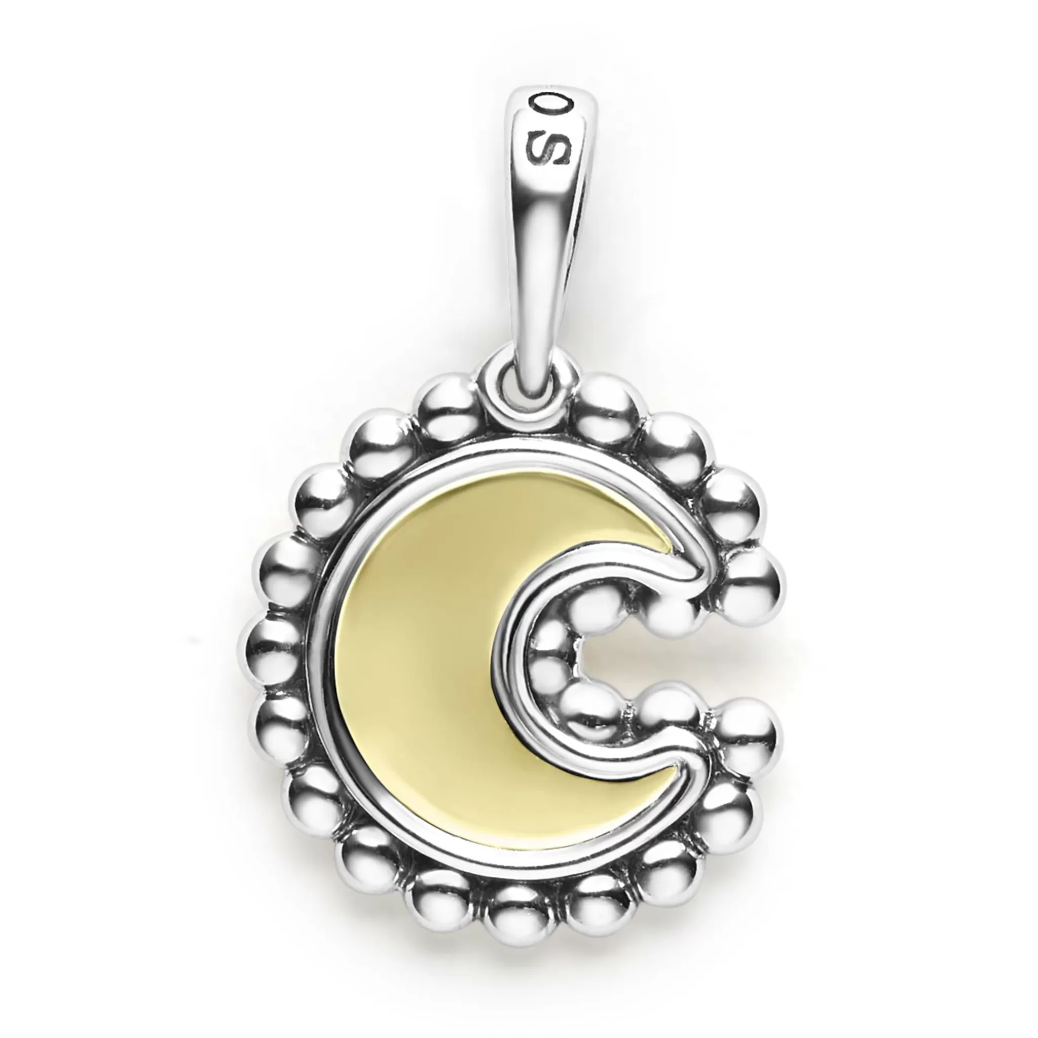 Clearance LAGOS Two-Tone Crescent Charm