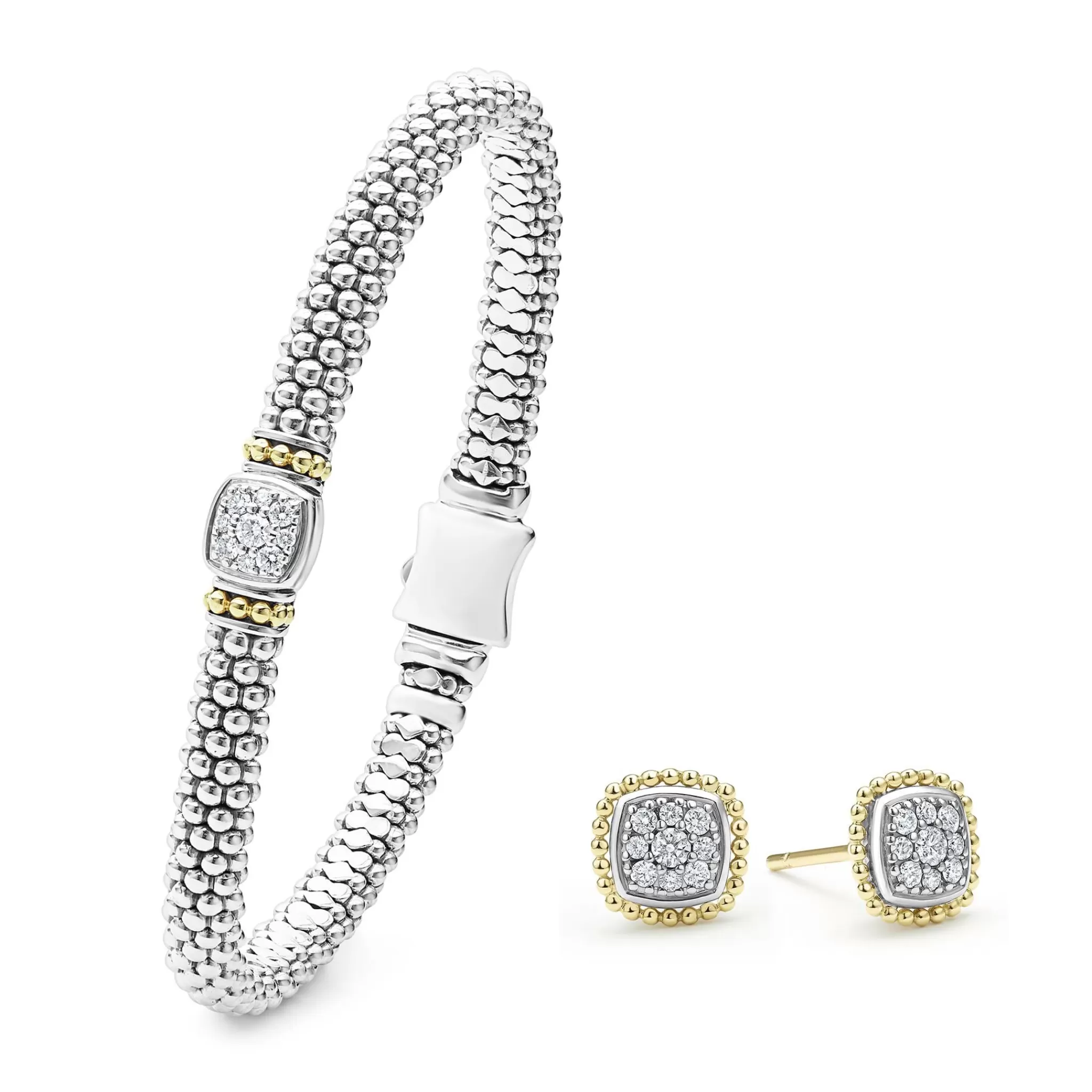 New LAGOS Two-Tone Diamond Gift Set