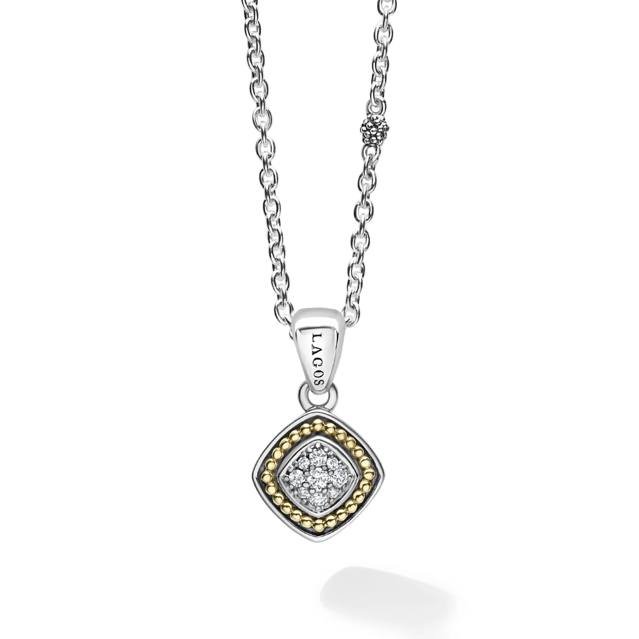 Flash Sale LAGOS Two-Tone Diamond Pendant Necklace