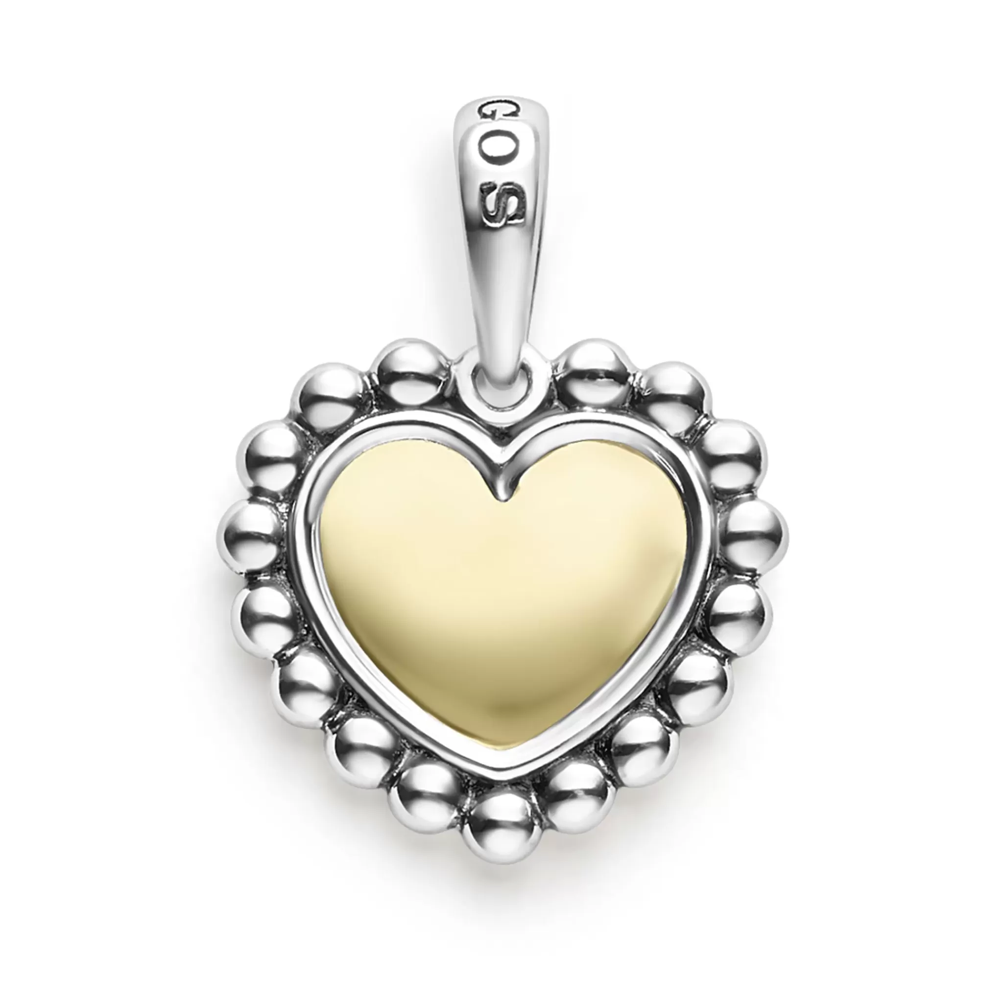 Fashion LAGOS Two-Tone Heart Charm