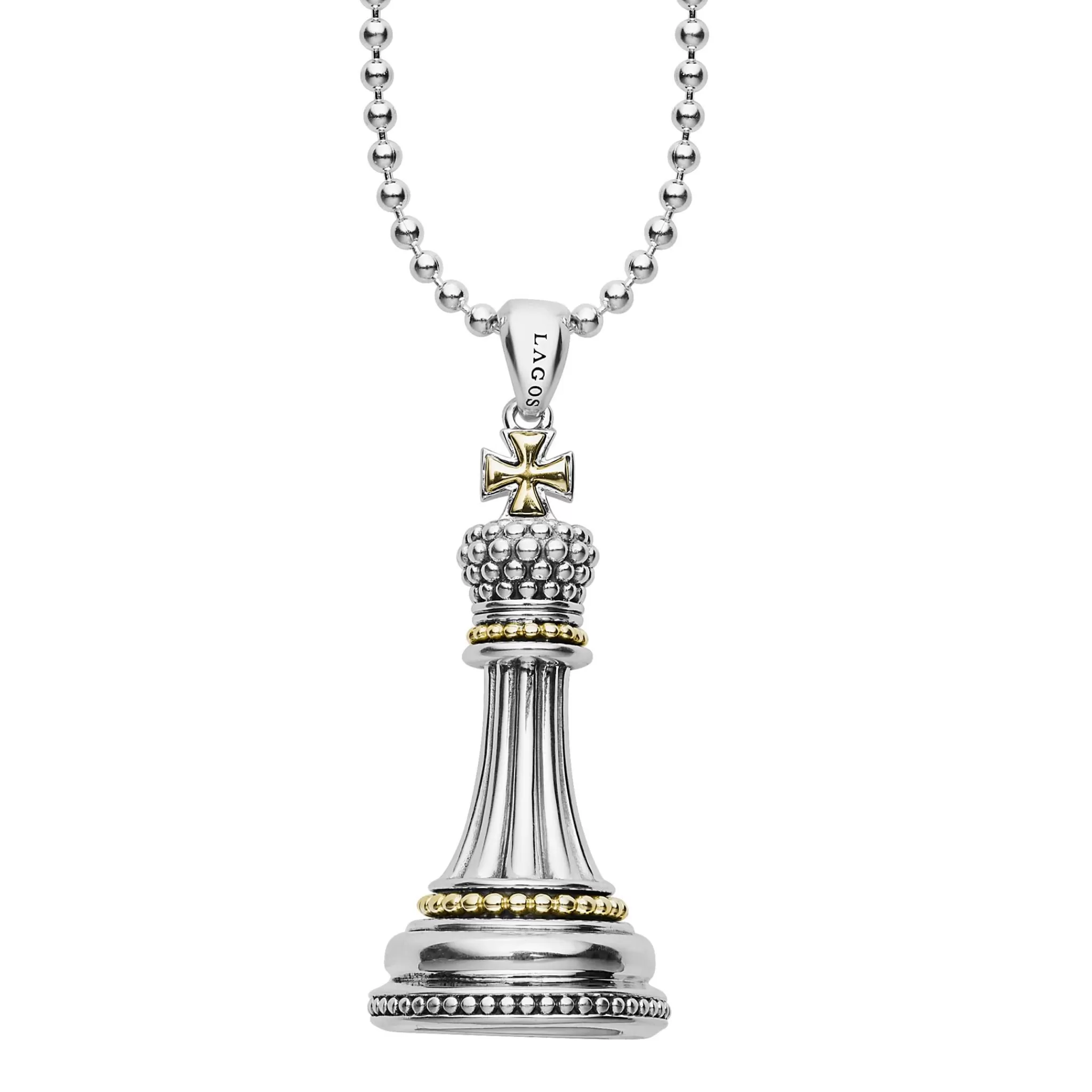 Clearance LAGOS Two-Tone King Pendant Necklace