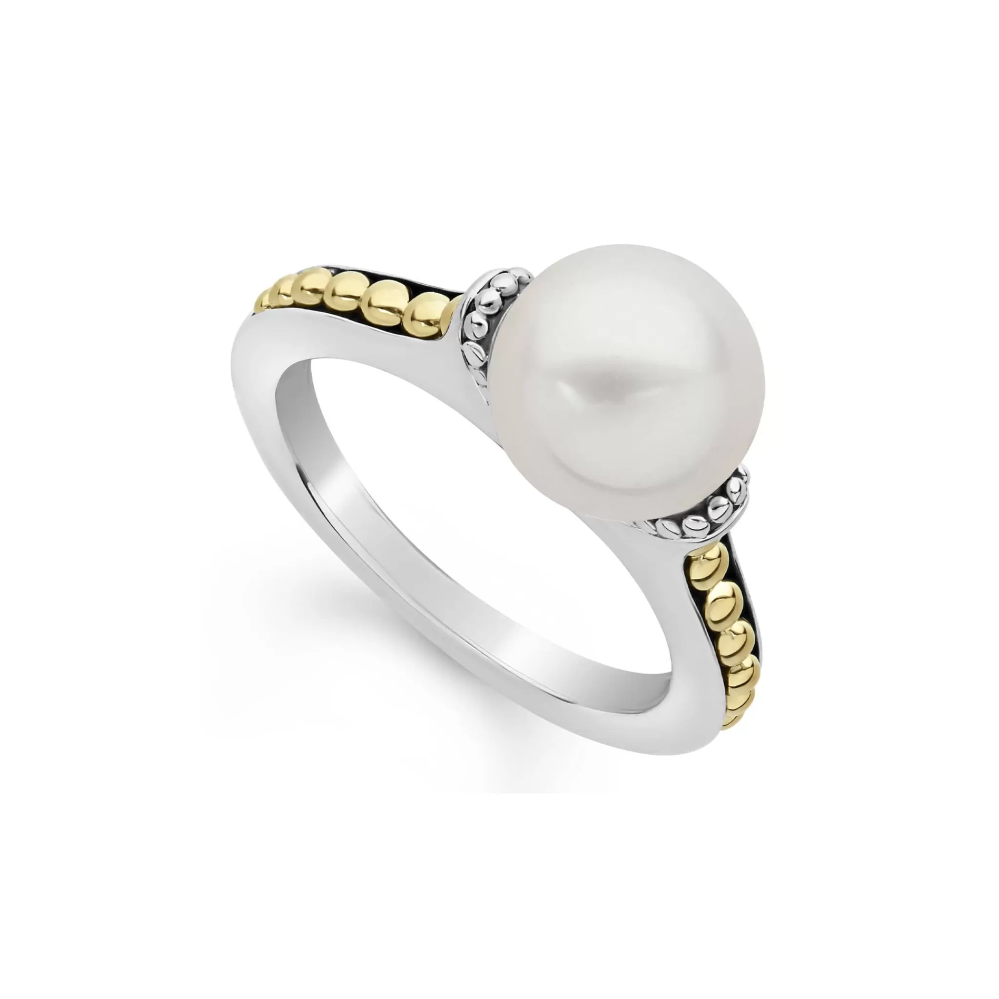 Cheap LAGOS Two-Tone Pearl Ring