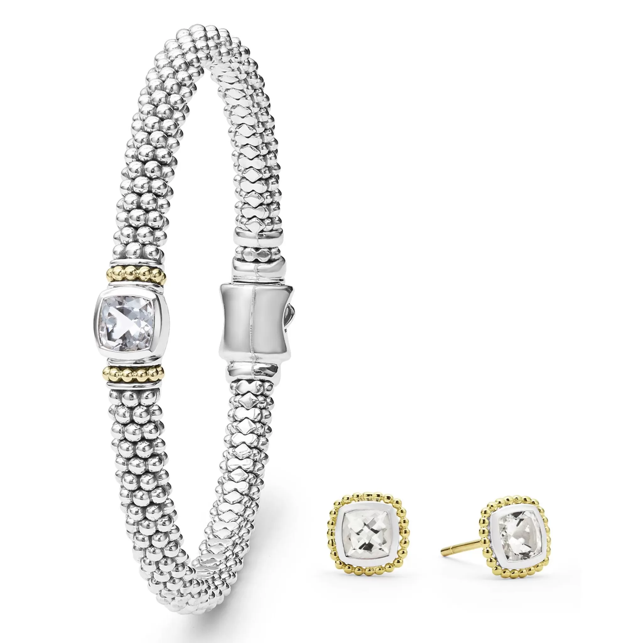 Sale LAGOS White Topaz Caviar Gift Set