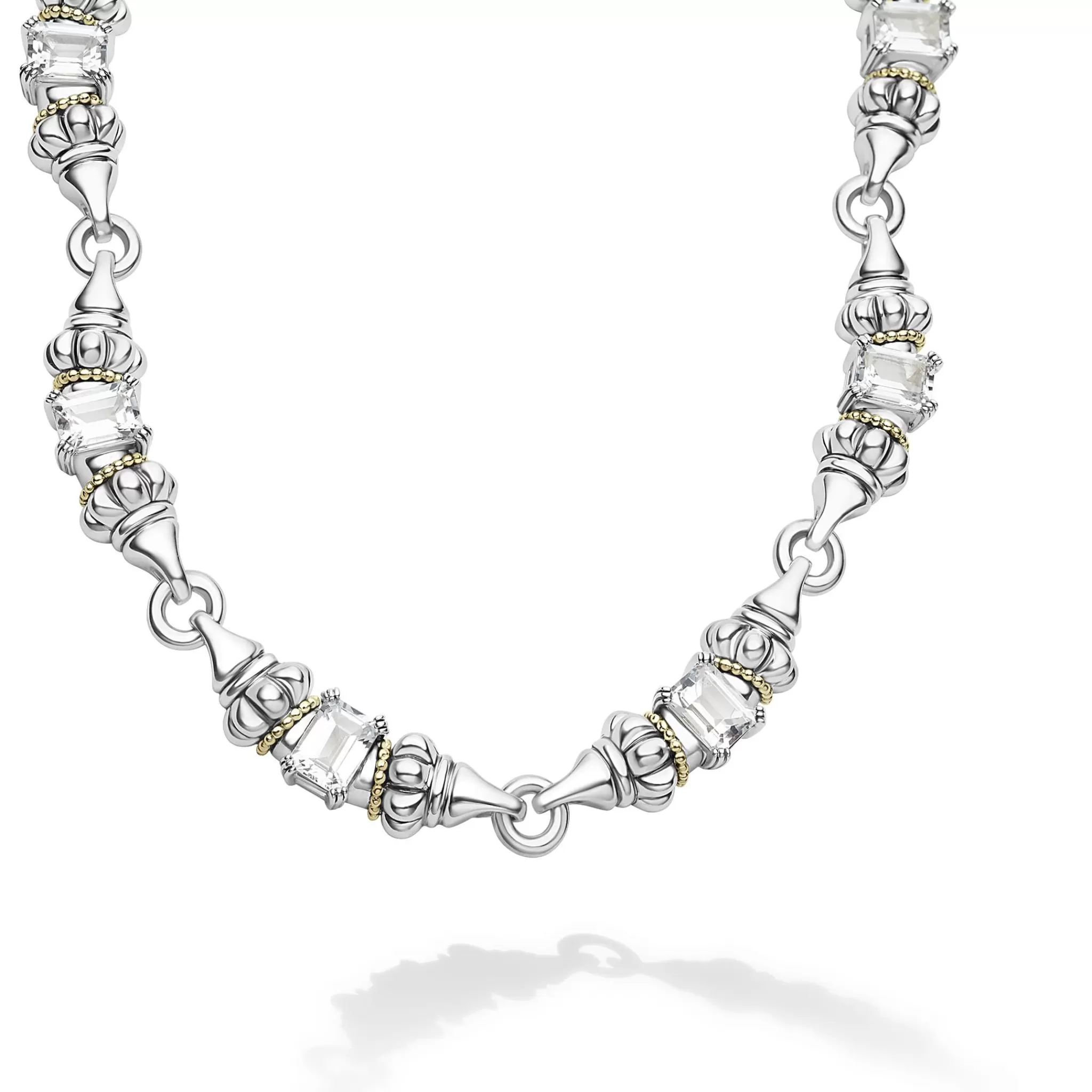 Fashion LAGOS White Topaz Caviar Necklace