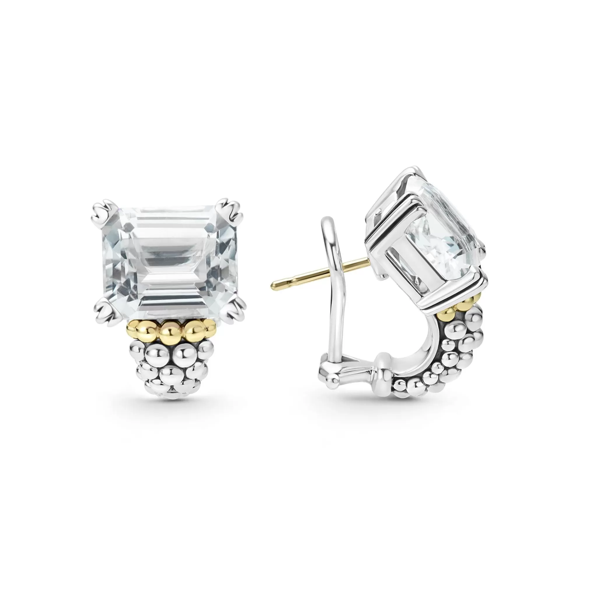 Sale LAGOS White Topaz Huggie Earring