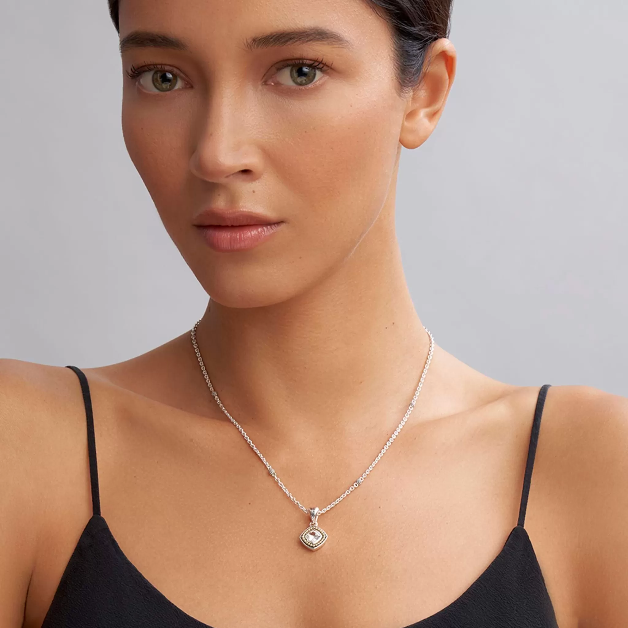 Online LAGOS White Topaz Pendant Necklace